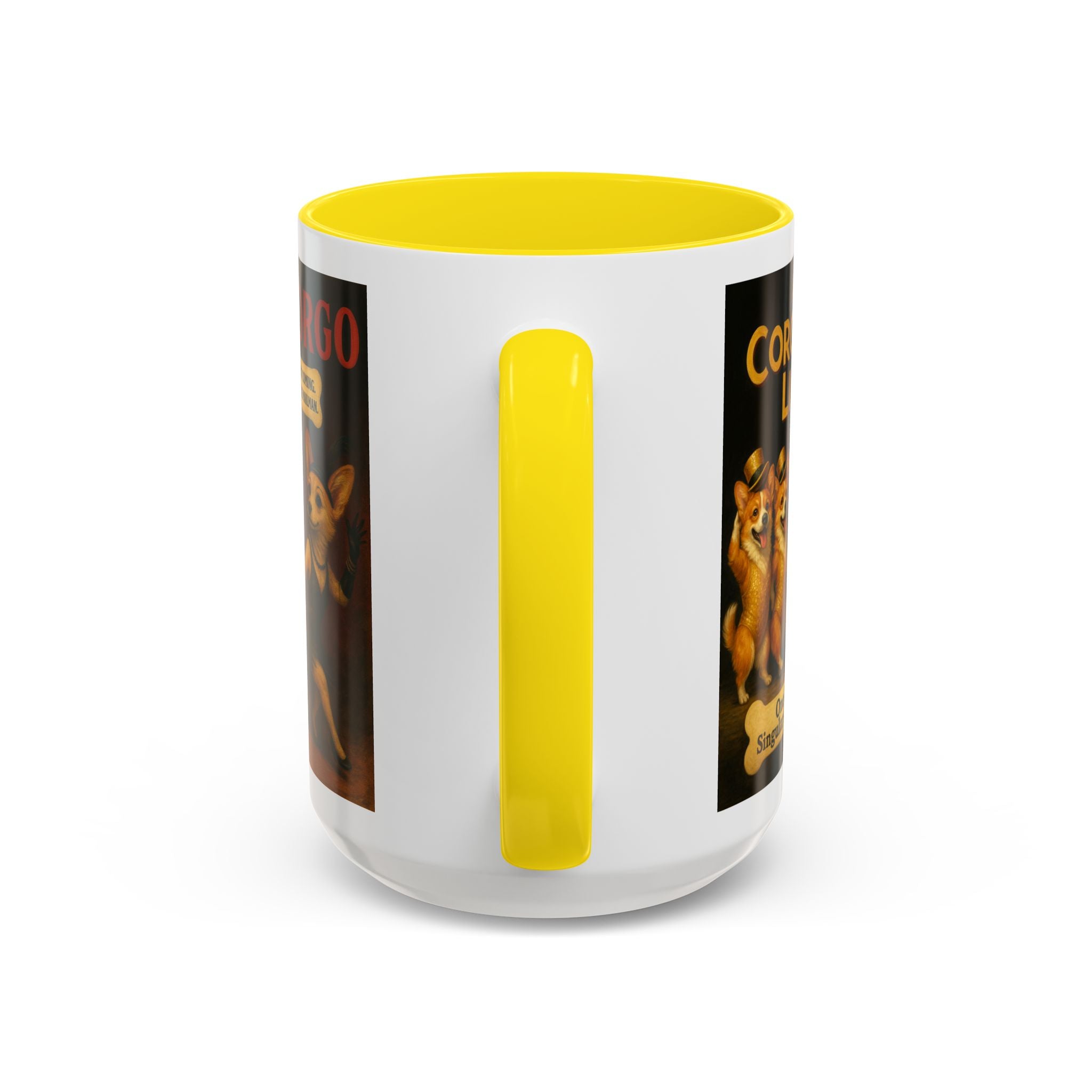 Broadway Dog Parody Mug – Funny Chicago, Fiddler & A Chorus Line Musical Gift