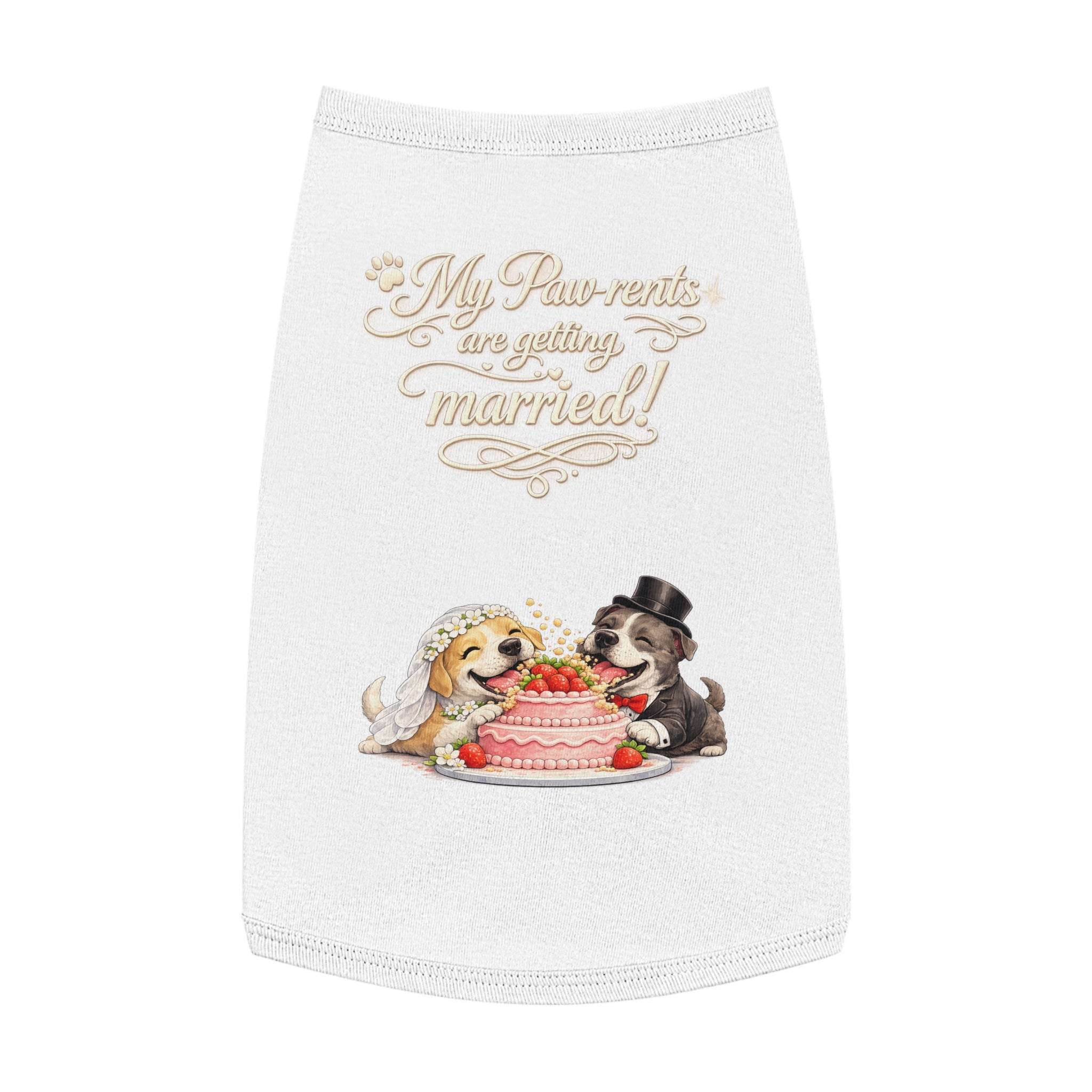 Engagement Gift for Dog Lovers -- My Pawrents Are Getting Married Dog Shirt Wedding Gift (Pit bull)