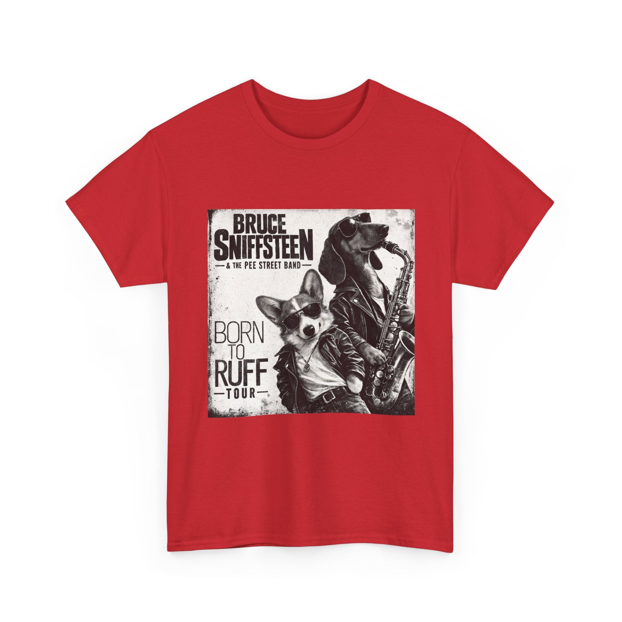 Bruce Sniffsteen & the Pee Street Band Shirt -- Funny Bruce Springsteen 2026 Tour Shirt Parody
