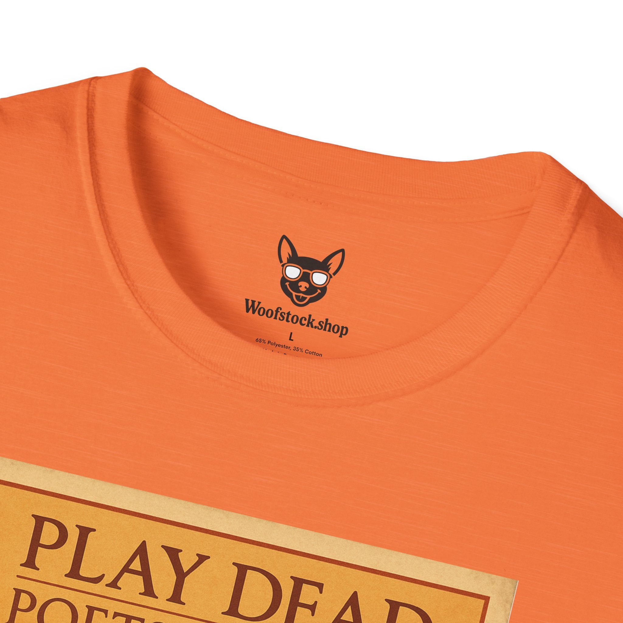 Dead Poets Society Poster Dog Parody Unisex Softstyle T-Shirt -- Funny Movie Tee for Movie and Dog Lovers