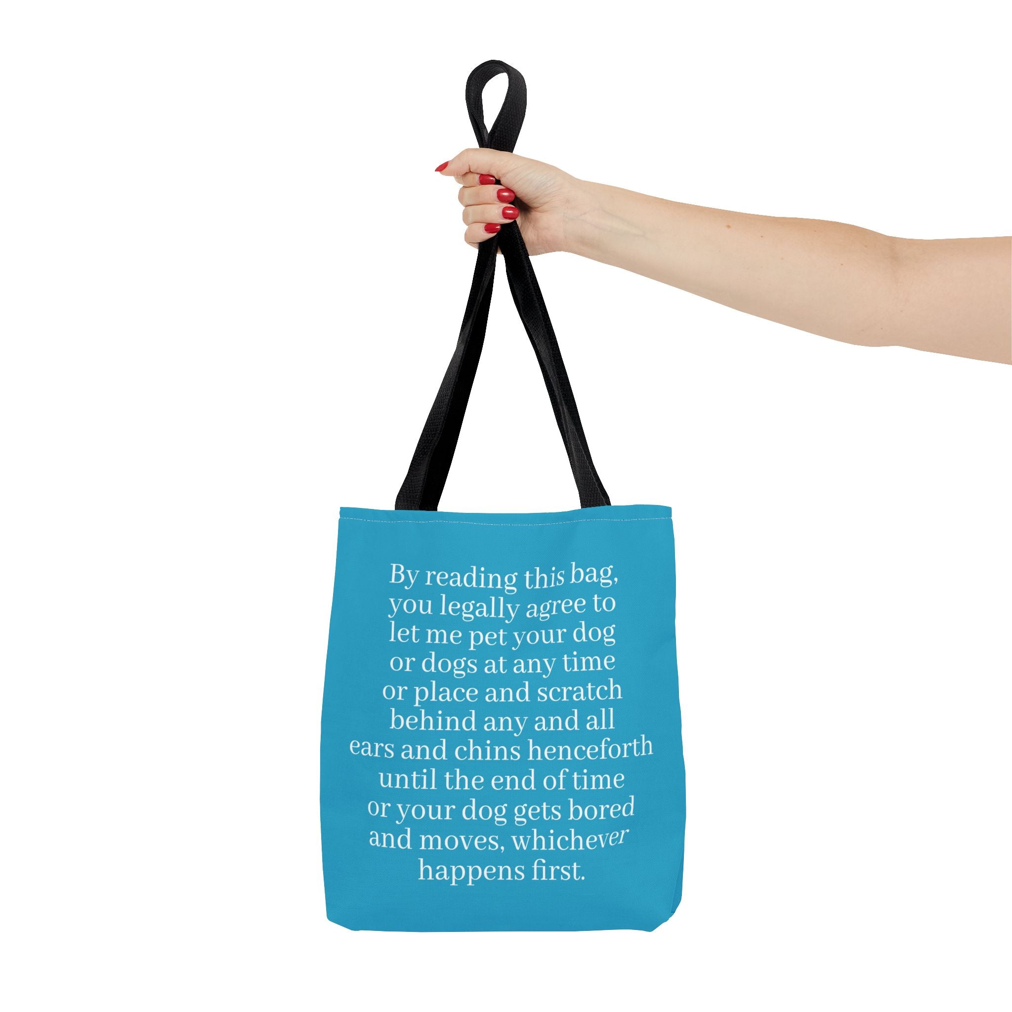 Funny Legal Dog Lover Tote Bag — Great Gift for Canine Fans and Friends