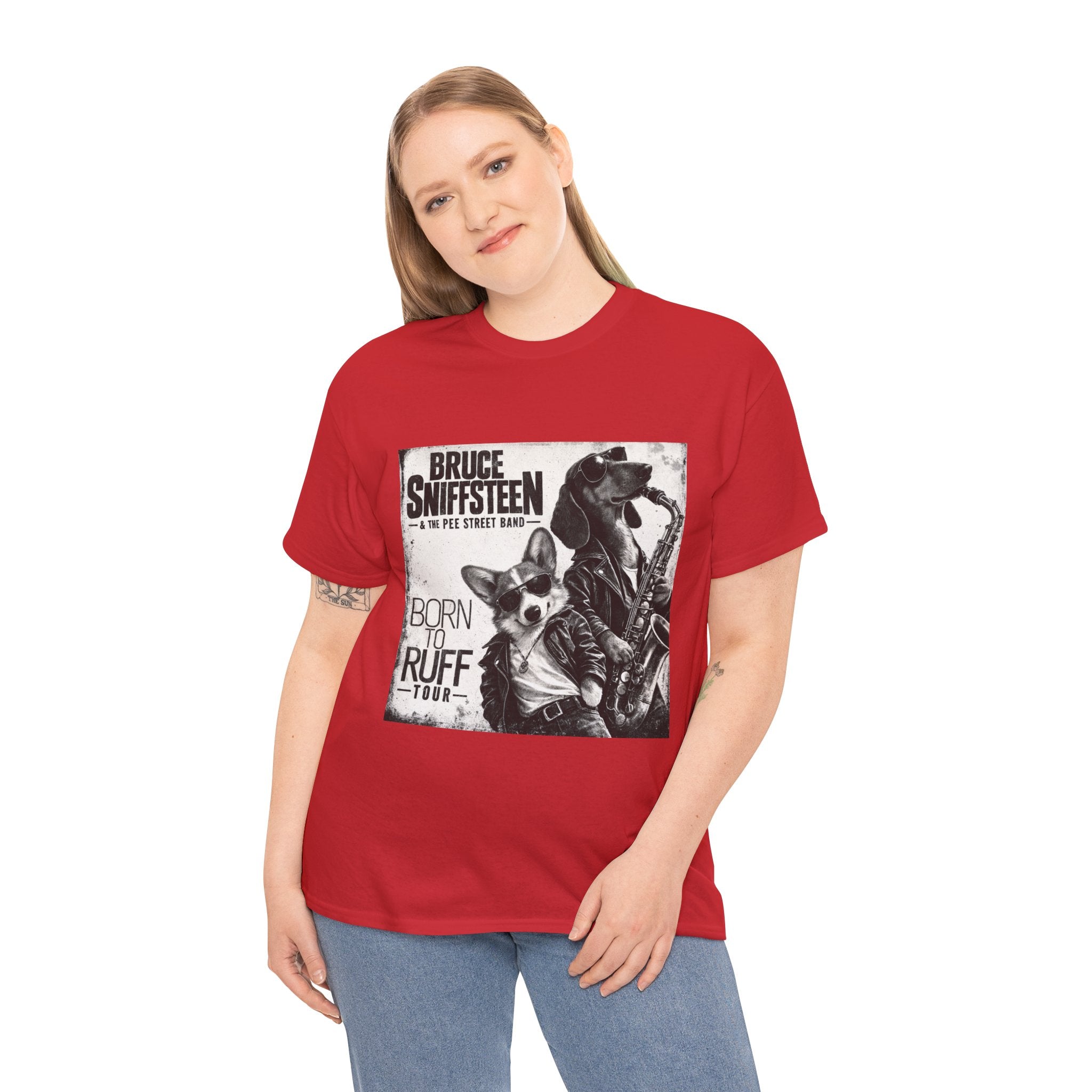 Bruce Sniffsteen & the Pee Street Band Shirt -- Funny Bruce Springsteen 2026 Tour Shirt Parody