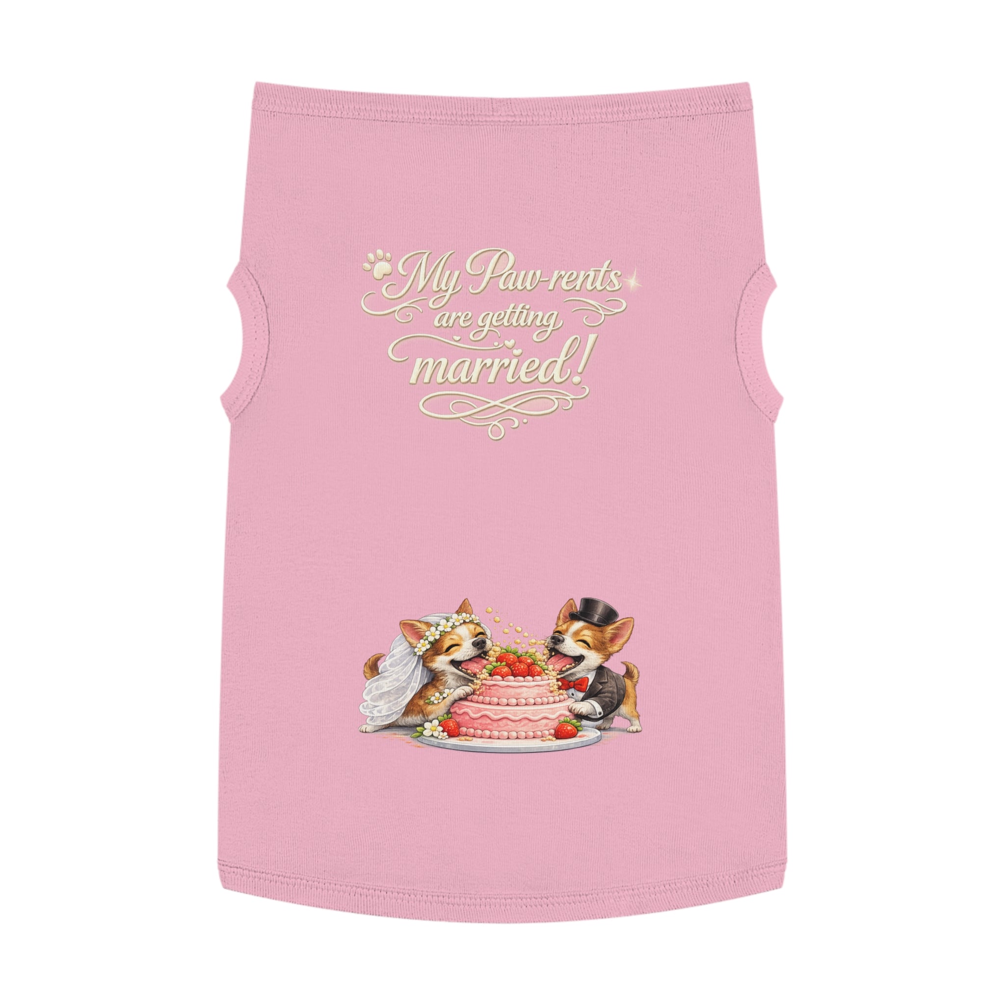 Copy of Engagement Gift for Dog Lovers -- My Pawrents Are Getting Married Dog Shirt Wedding Gift (Chihuahua)