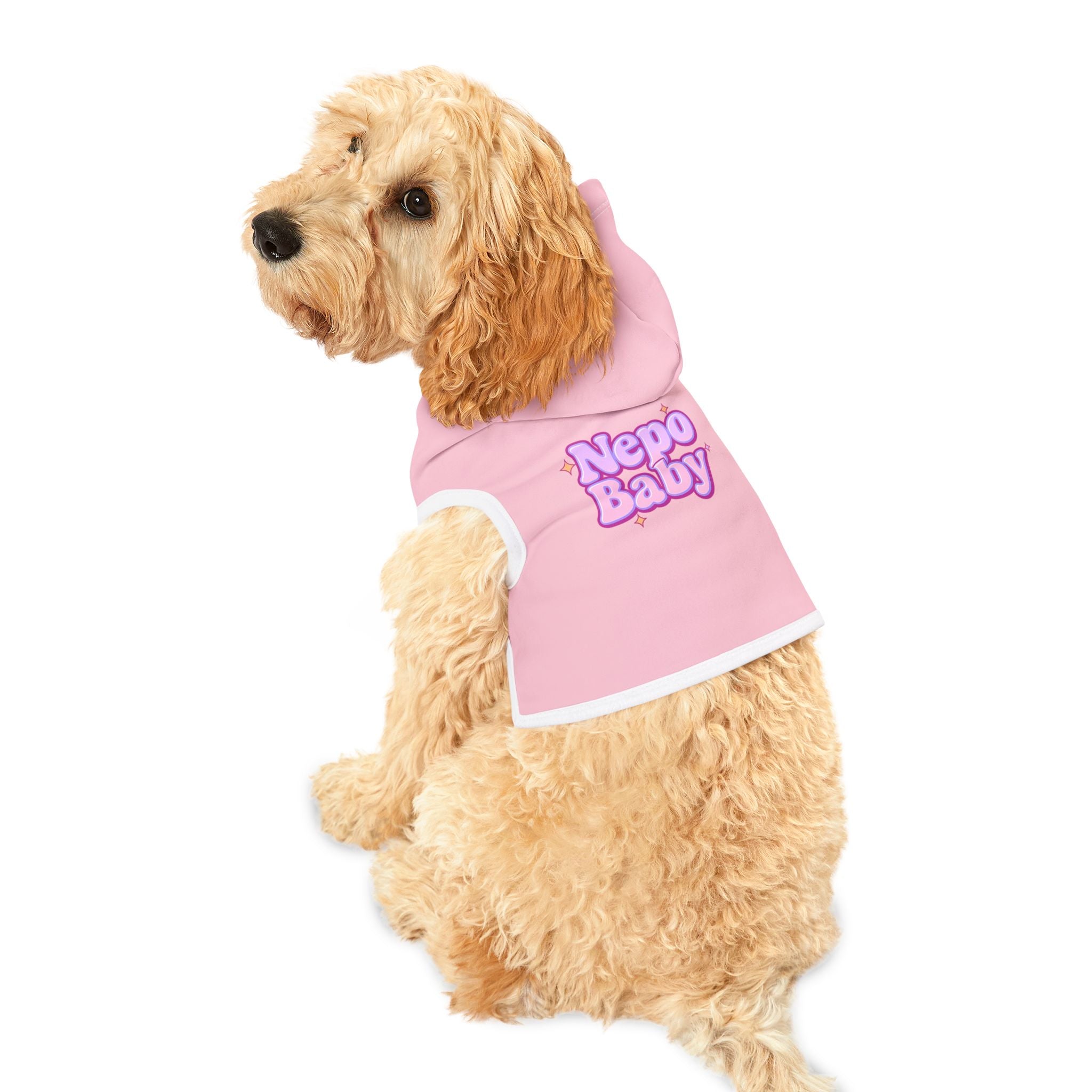 Nepo Baby Dog Hoodie – Funny Pet Sweatshirt for Spoiled Celebrity Dogs