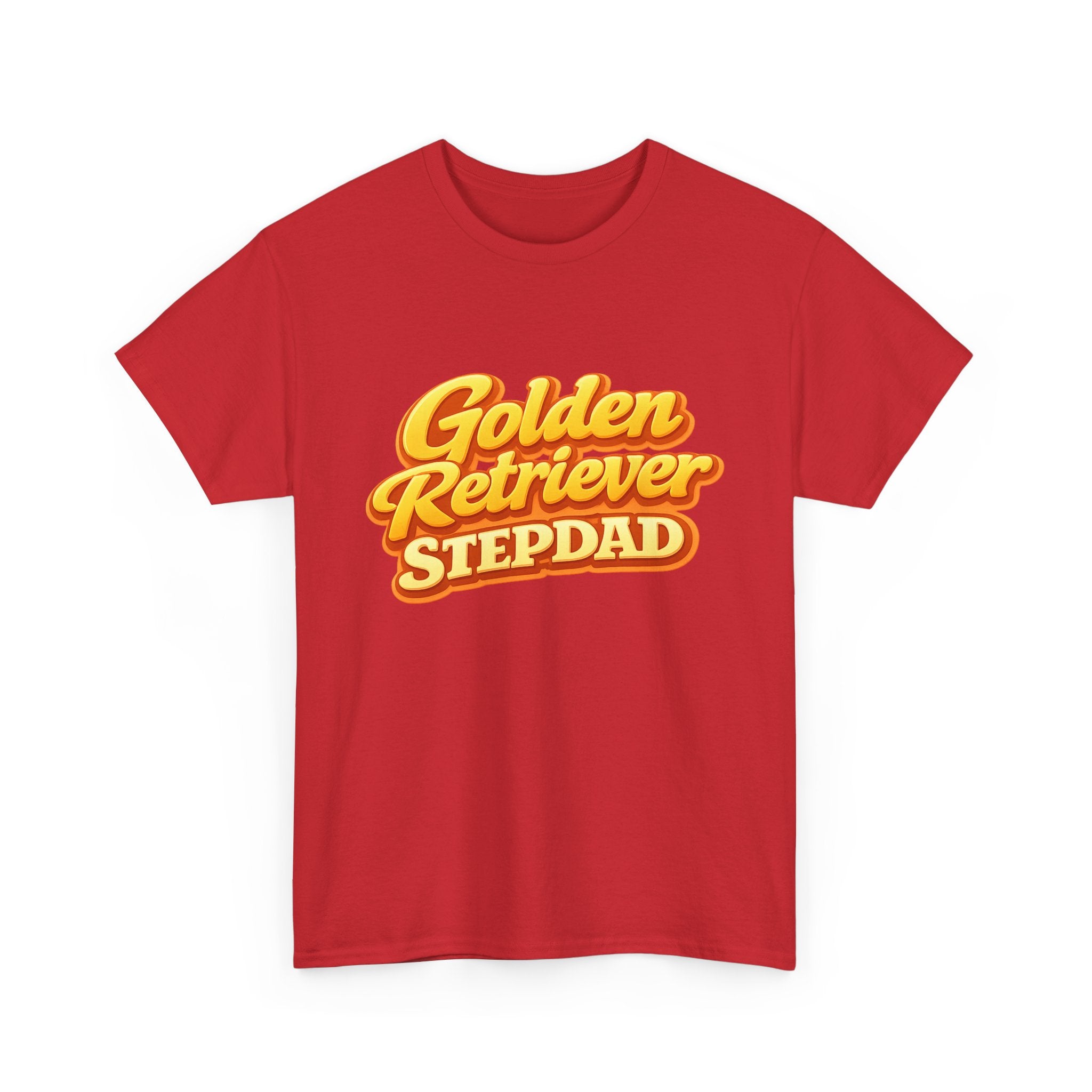 Golden Retriever Stepdad T-Shirt — Funny Shirt for Dog Lovers