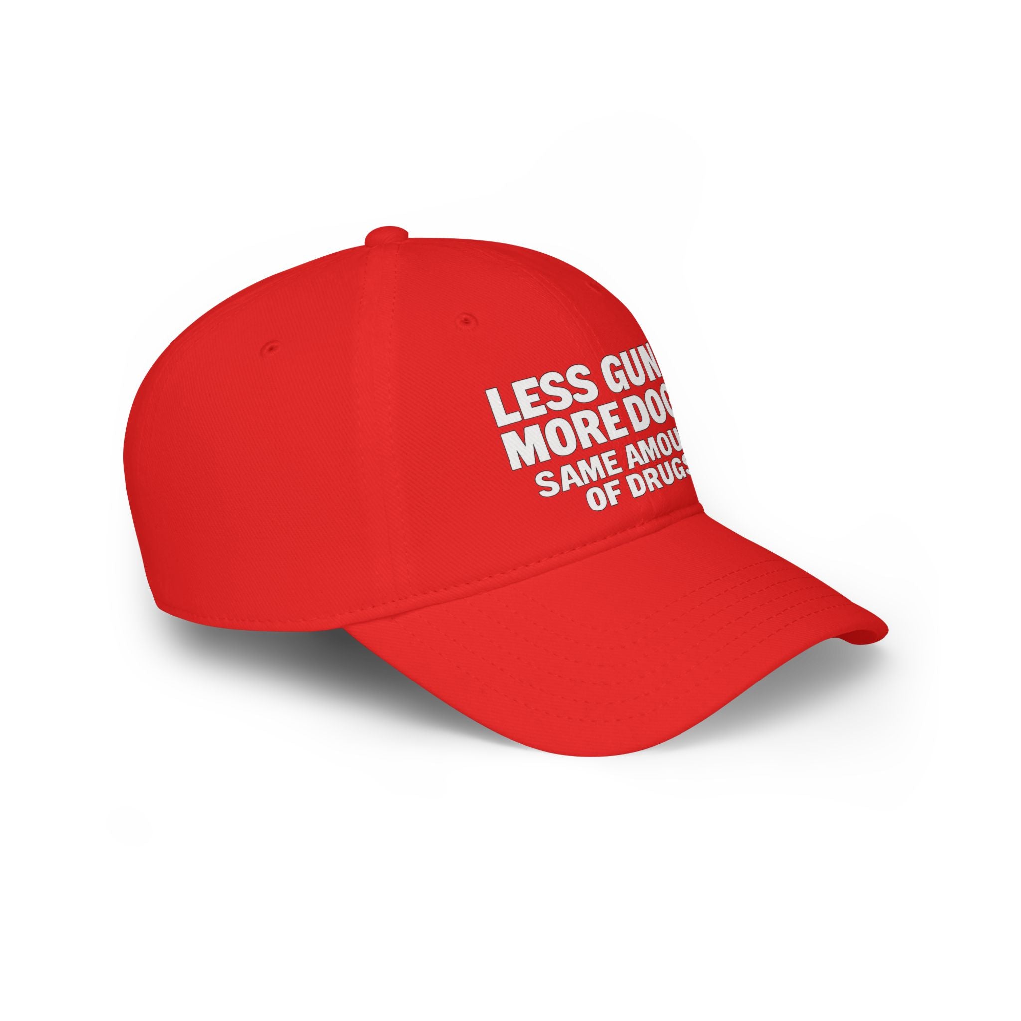 Less Guns, More Dogs, Same Amount of Guns Baseball Cap