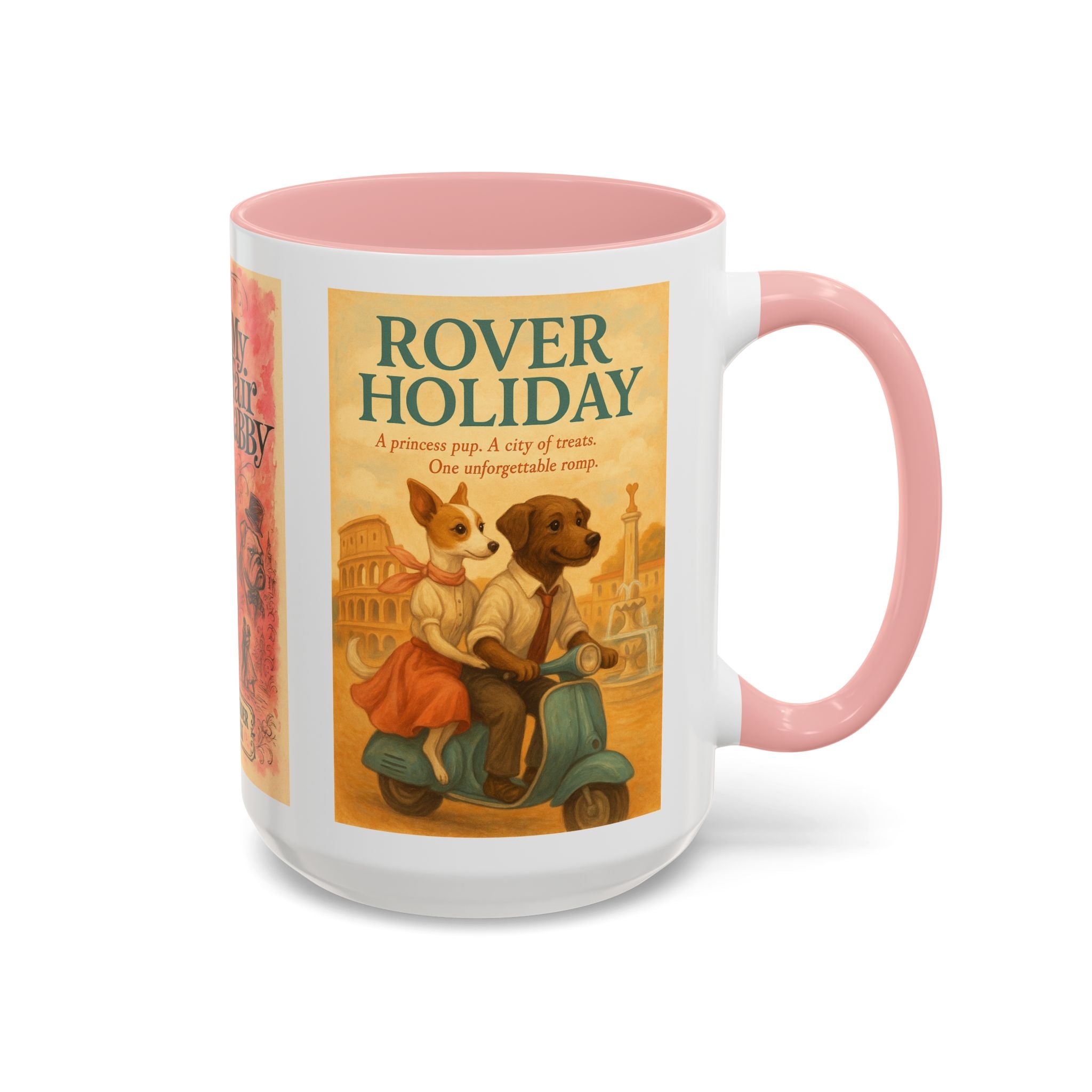 Audrey Hepburn Dog Parody Mug – Funny Gift for Classic Movie Lovers