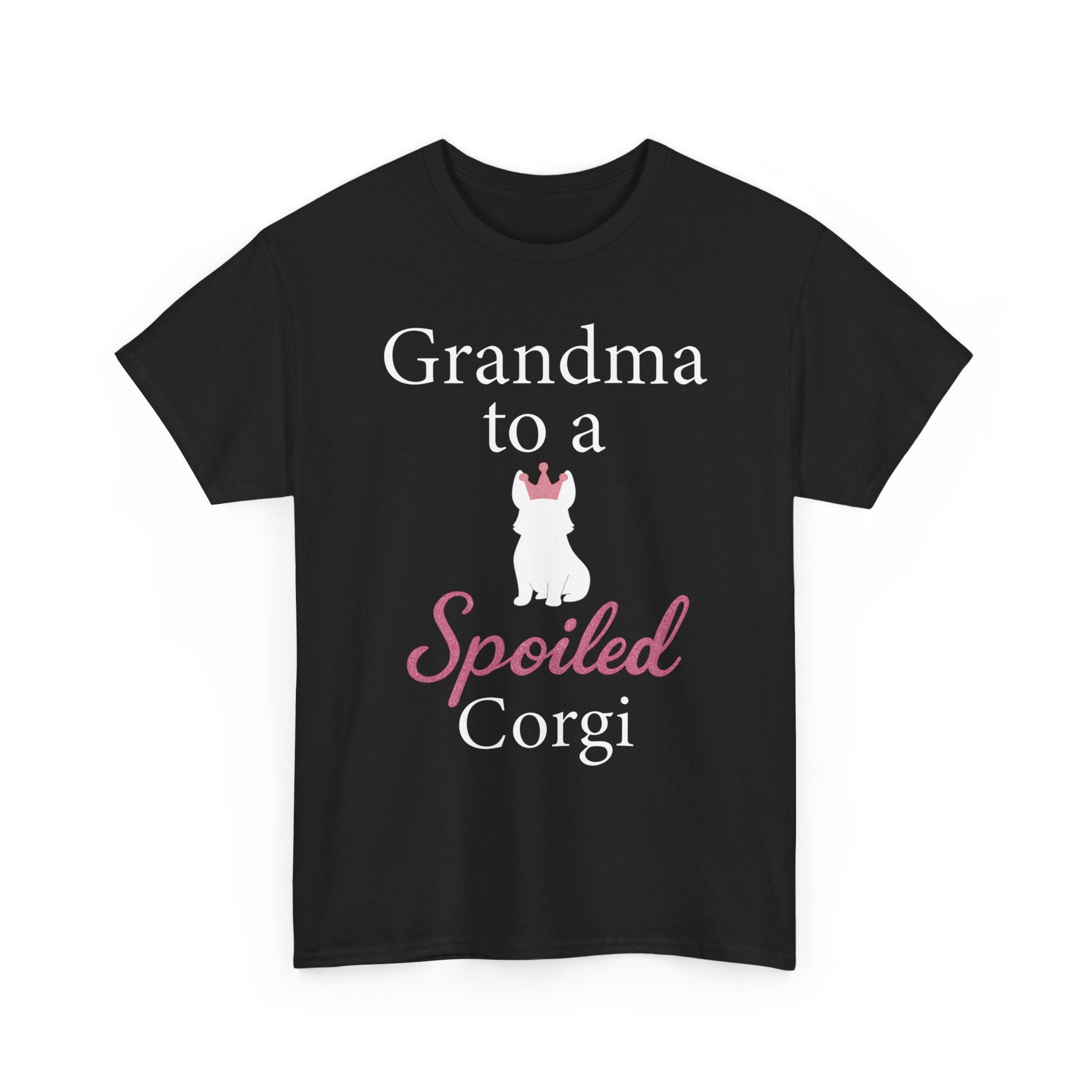 Grandma to a Spoiled Corgi T-Shirt — Funny Shirt for Dog Lovers