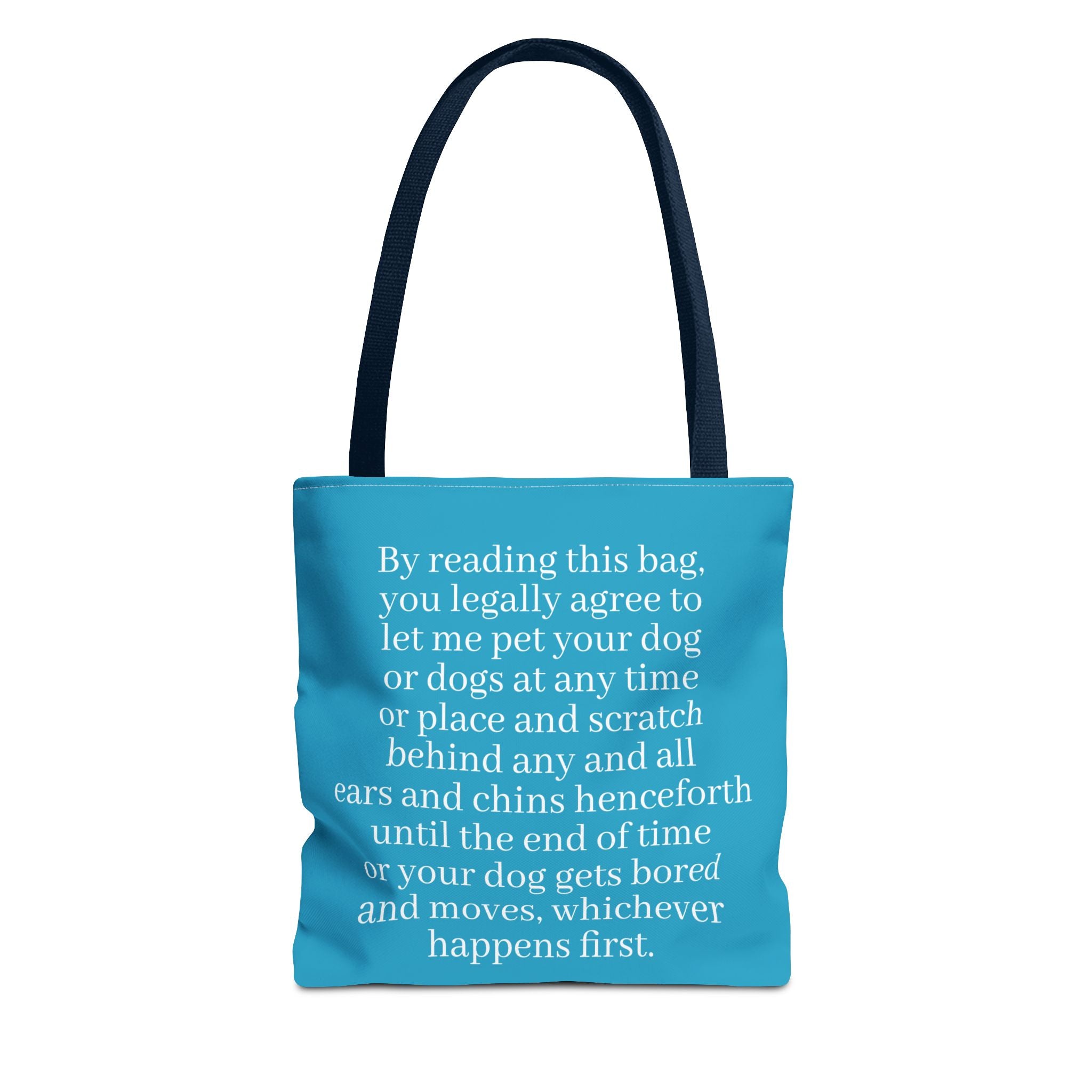 Funny Legal Dog Lover Tote Bag — Great Gift for Canine Fans and Friends