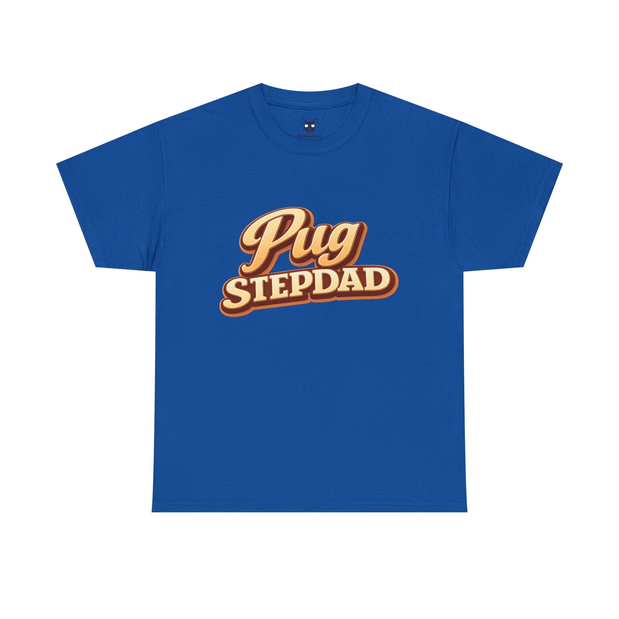 Pug Stepdad T-Shirt — Funny Shirt for Dog Lovers