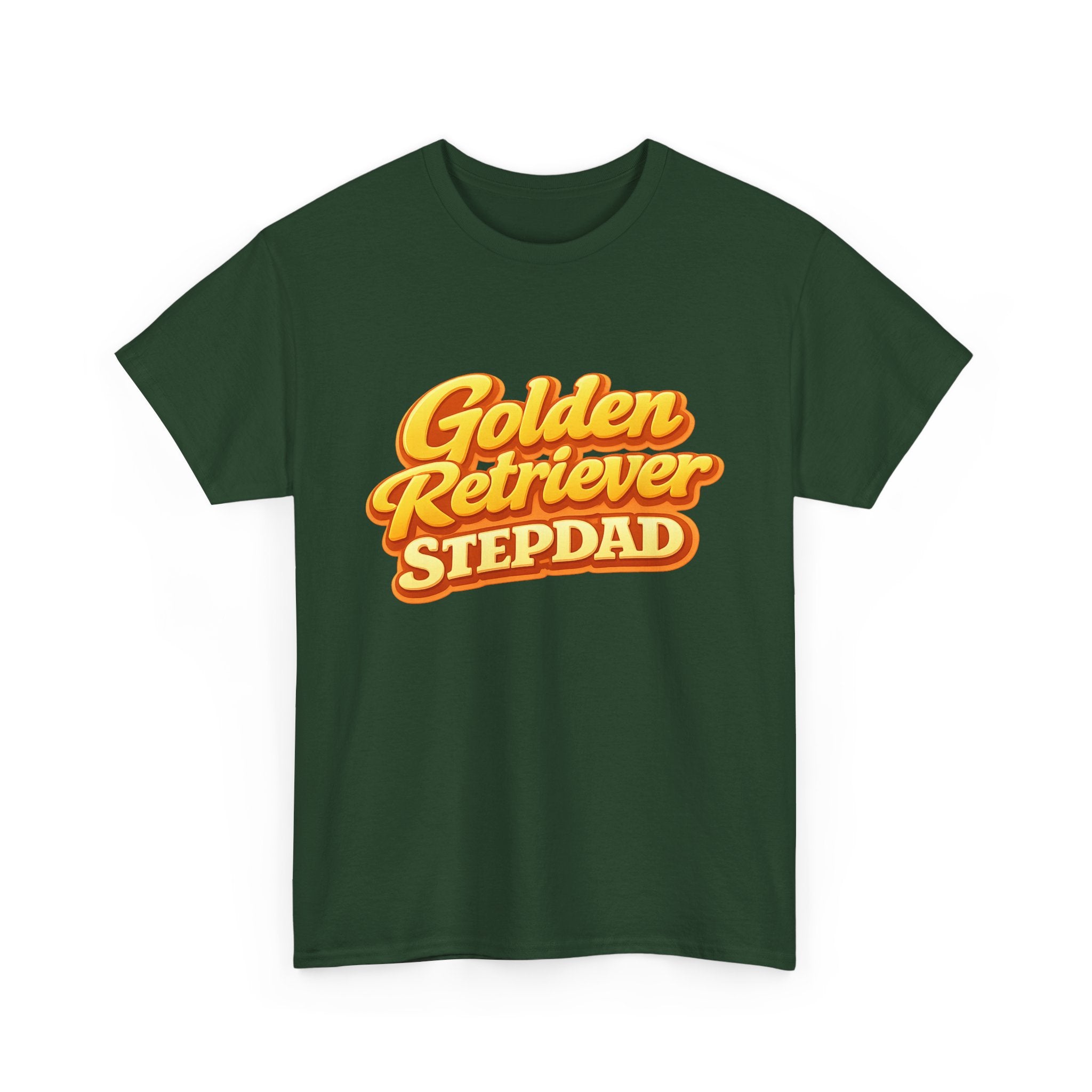 Golden Retriever Stepdad T-Shirt — Funny Shirt for Dog Lovers