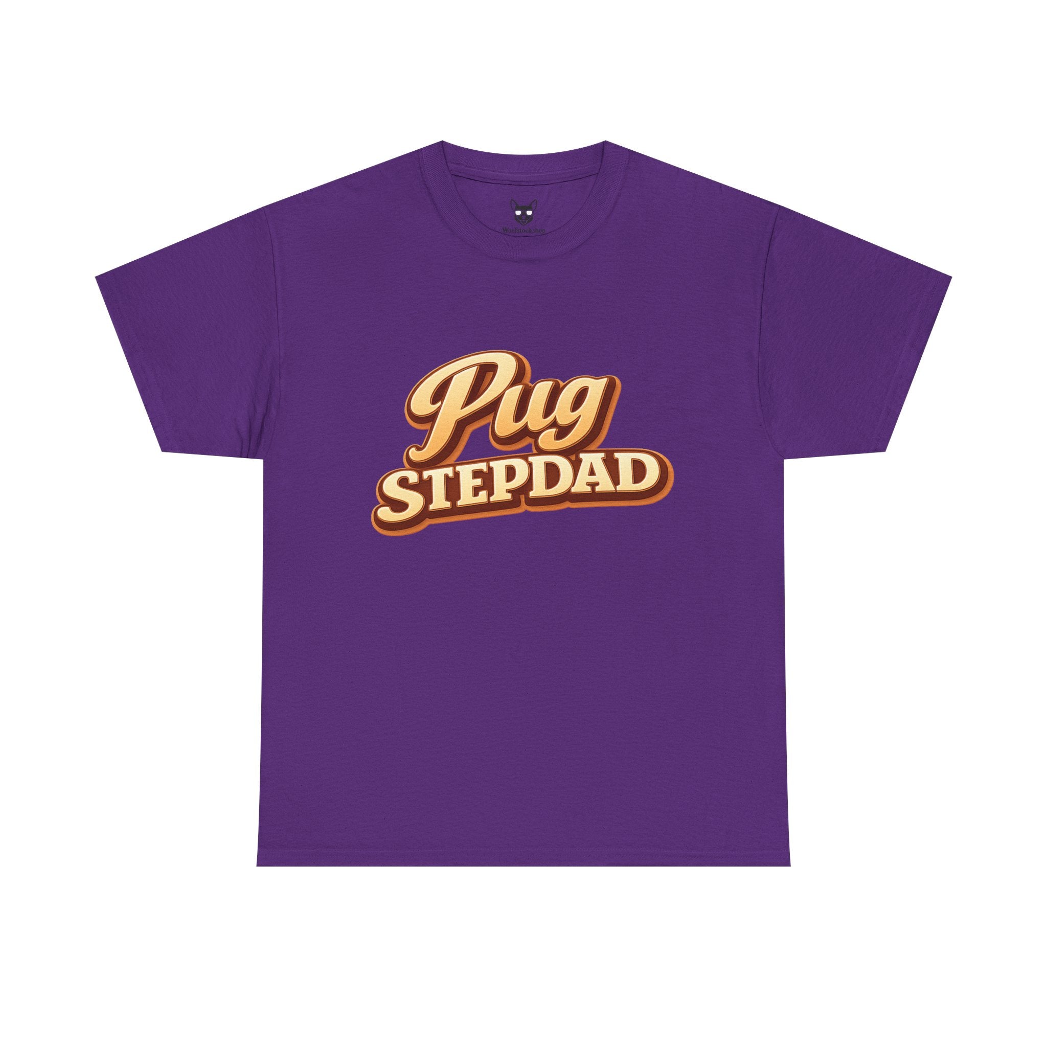 Pug Stepdad T-Shirt — Funny Shirt for Dog Lovers