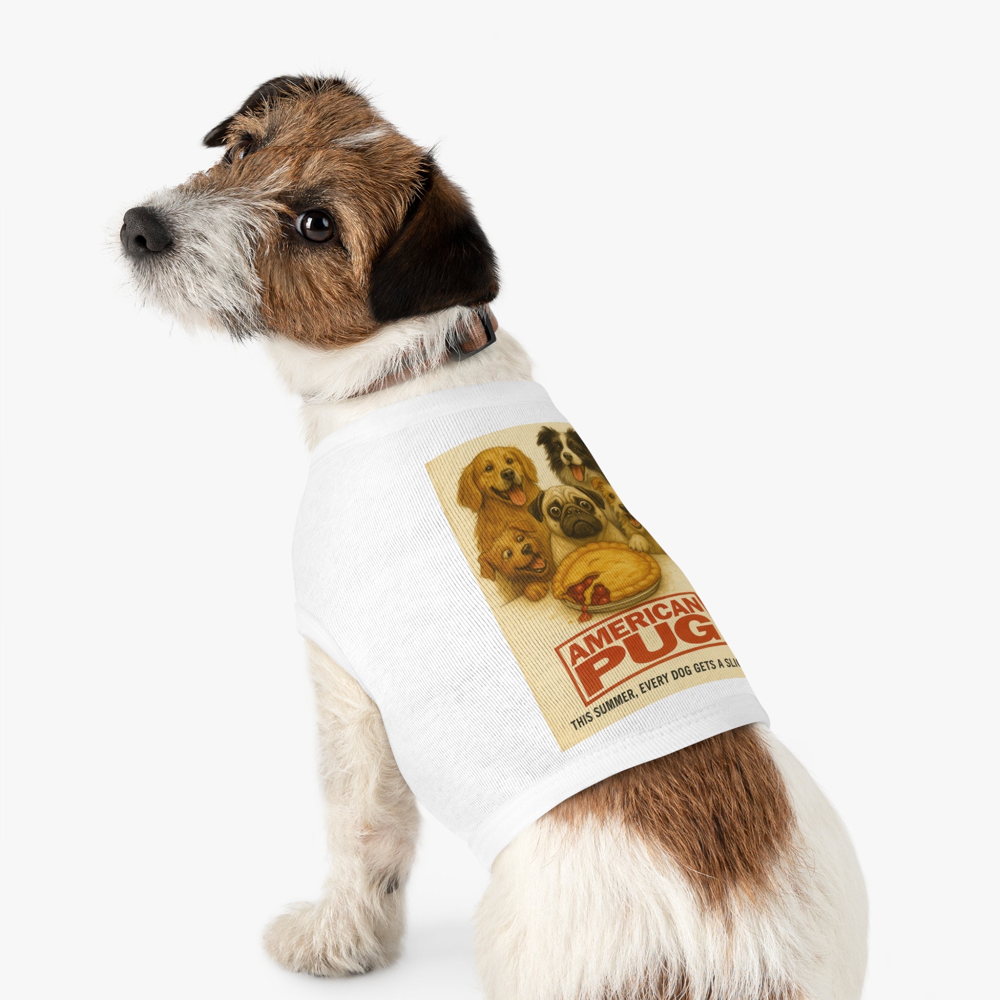 American Pug Pet Tank Top-- Funny Parody Shirt for Dog Lovers