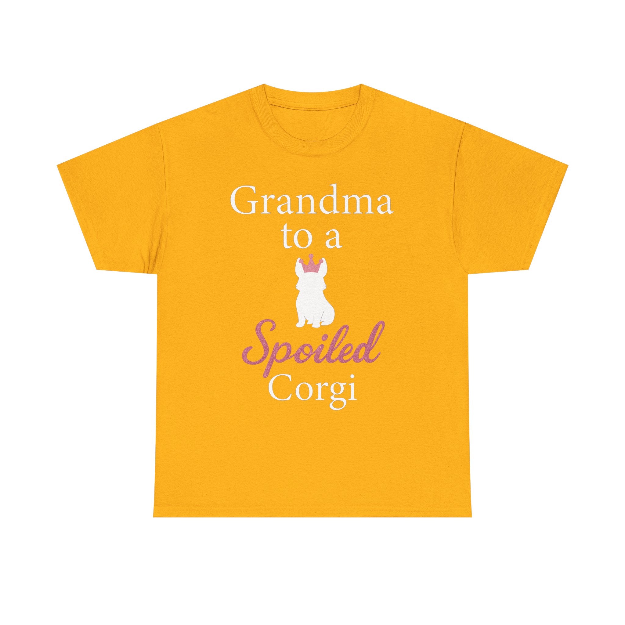 Grandma to a Spoiled Corgi T-Shirt — Funny Shirt for Dog Lovers