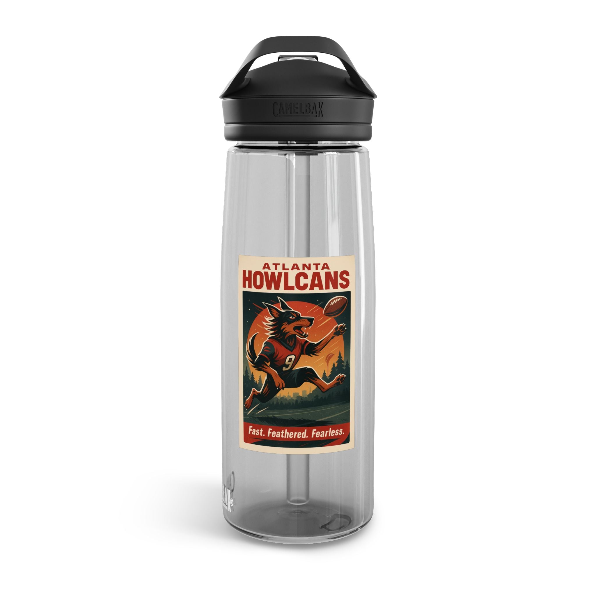 Atlanta Howlcans 25oz CameBak Water Bottle – Funny Dog Football Team Gift