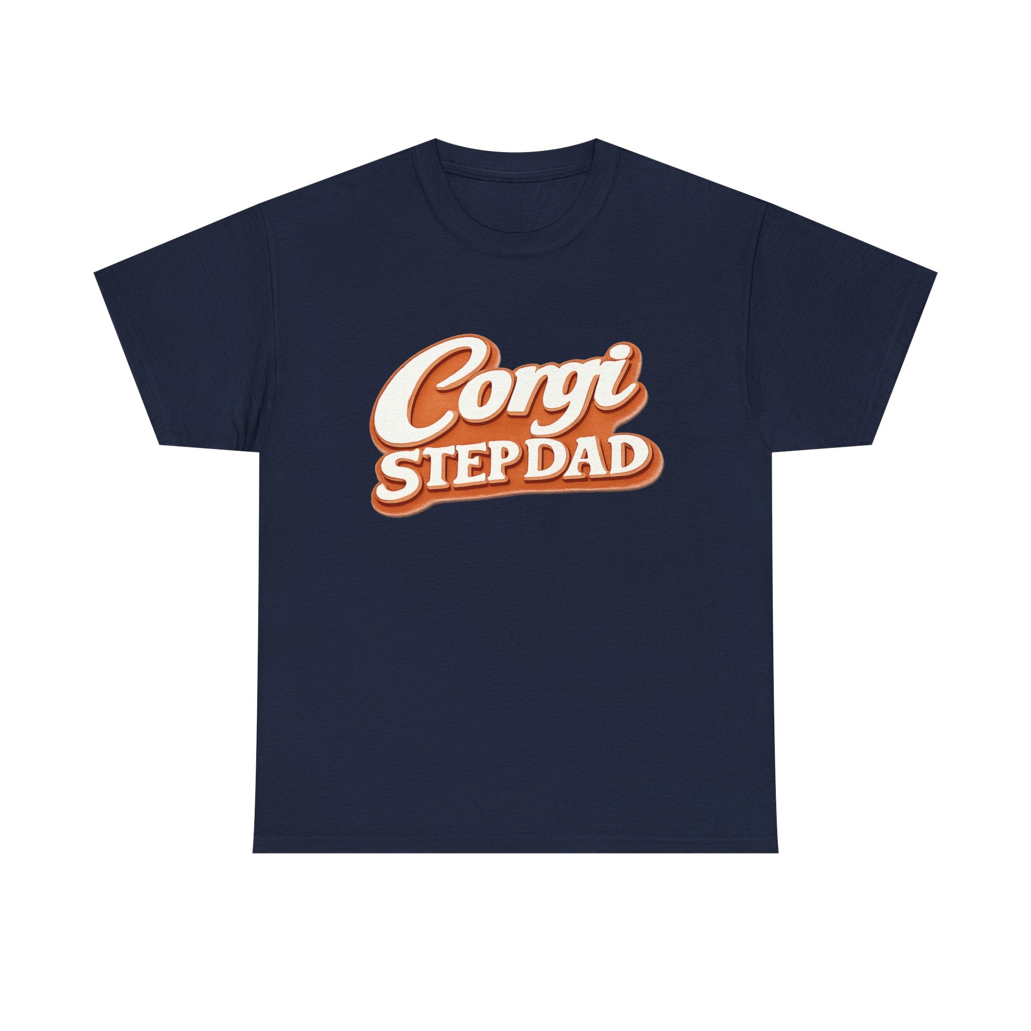 Corgi Stepdad T-Shirt — Funny Shirt for Dog Lovers