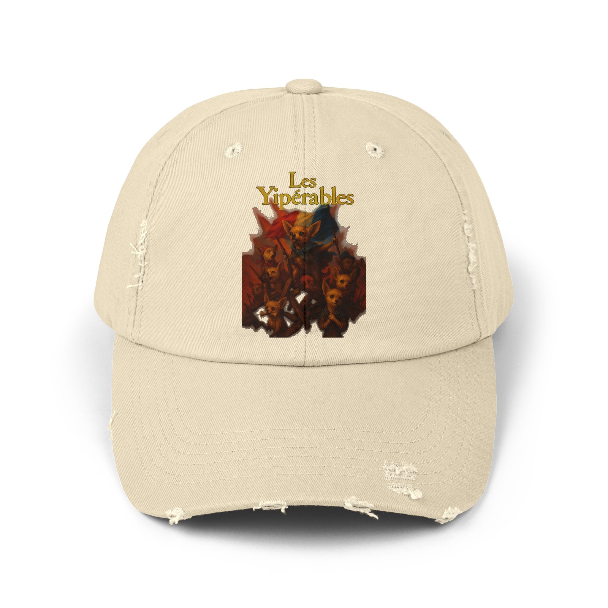 Les Yipérables -- Funny Hat for Dog and Broadway Lovers