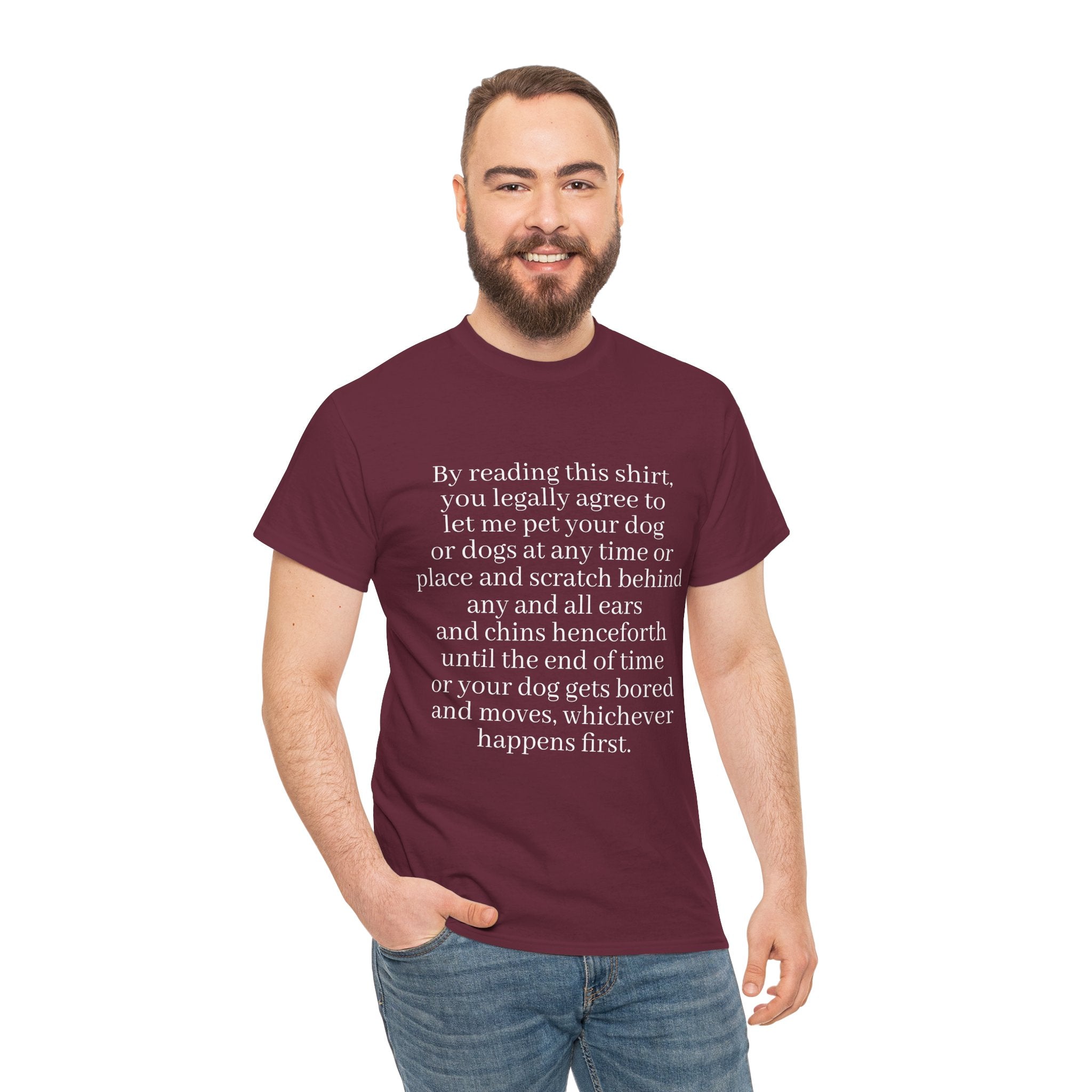 Dog Legal Agreement Shirt  — Funny Shirt for Dog Lovers