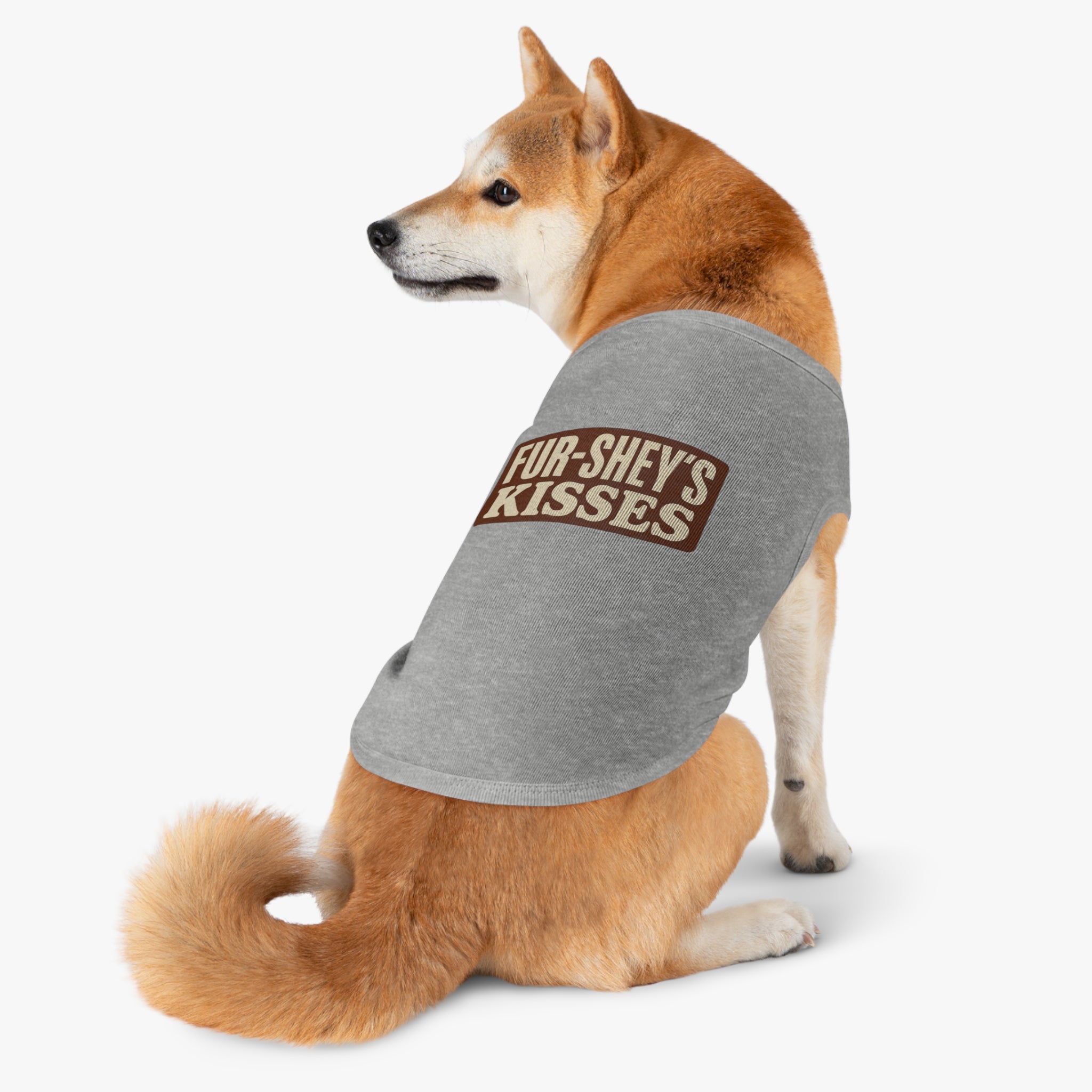 Furshey's Kisses Parody Dog Shirt - Funny Halloween Dog Costume