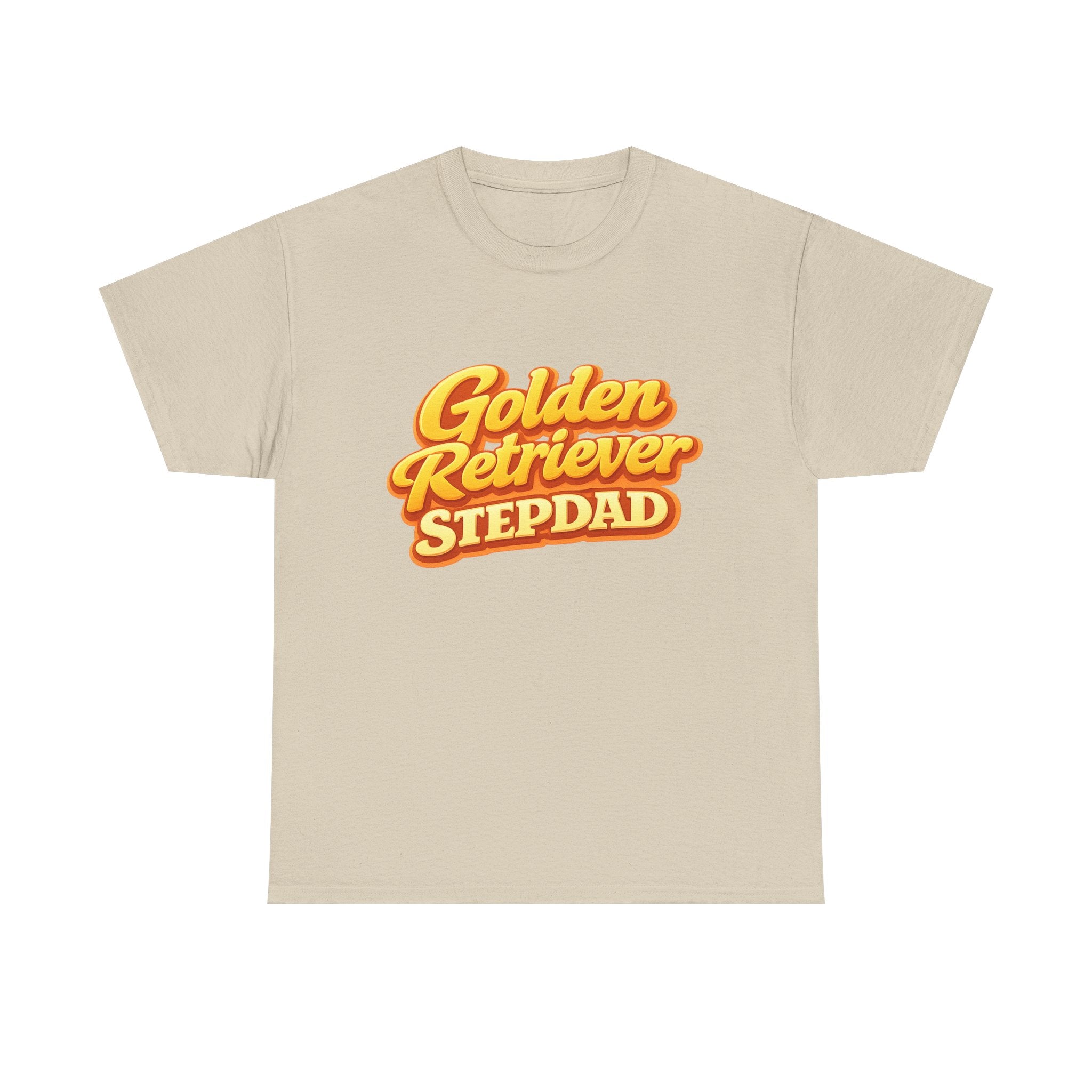 Golden Retriever Stepdad T-Shirt — Funny Shirt for Dog Lovers