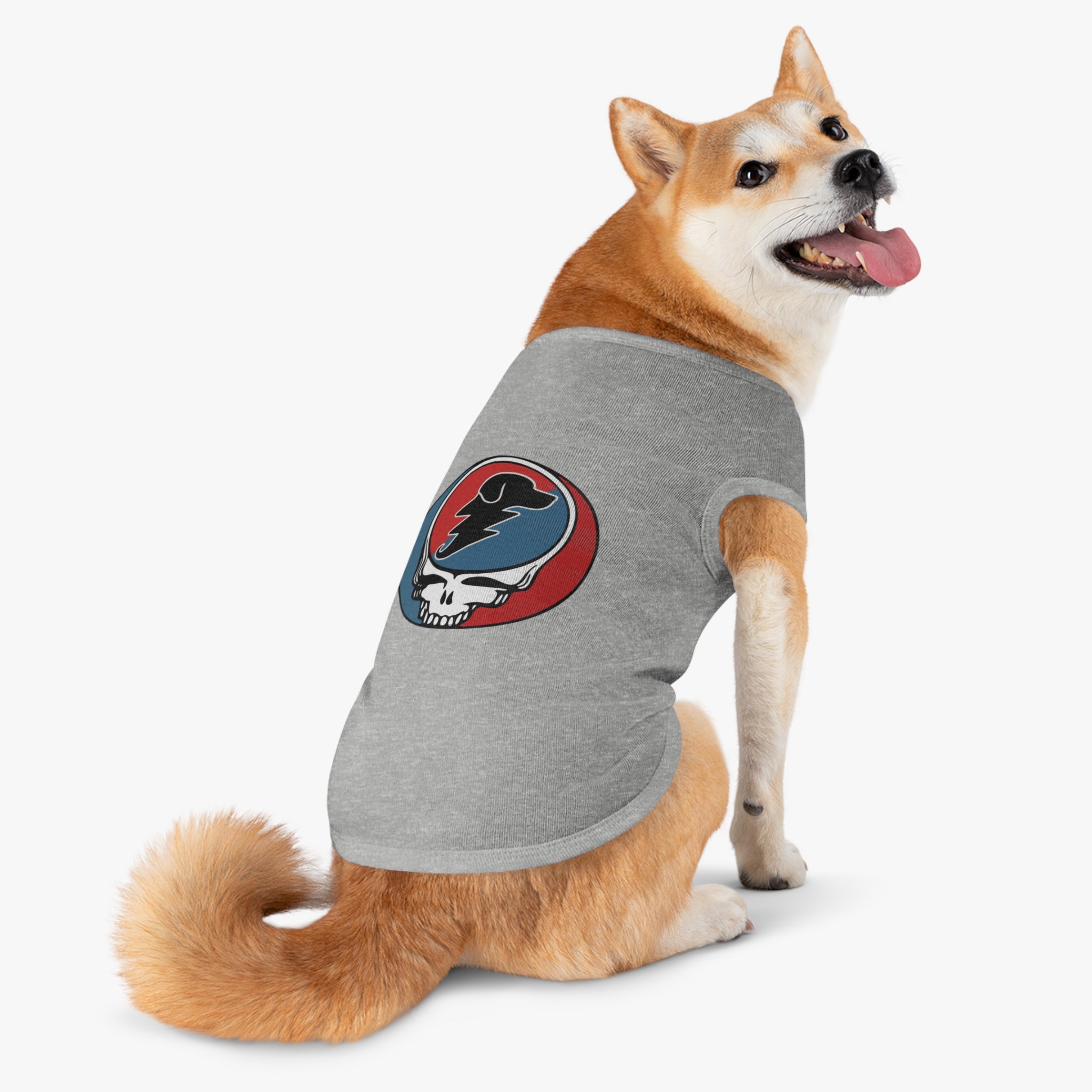 Grateful Dead Parody Dog Shirt — Funny Shirt for Dog Lovers and Grateful Dead Fans