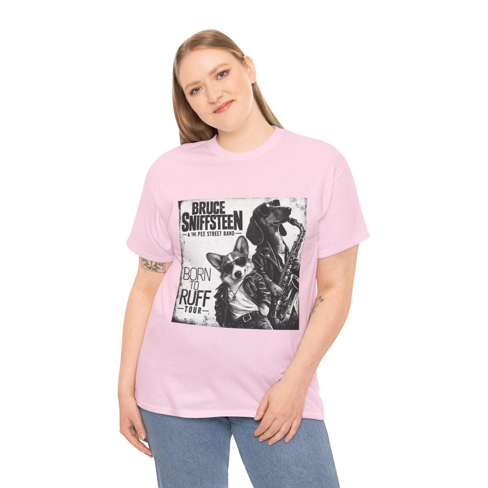 Bruce Sniffsteen & the Pee Street Band Shirt -- Funny Bruce Springsteen 2026 Tour Shirt Parody