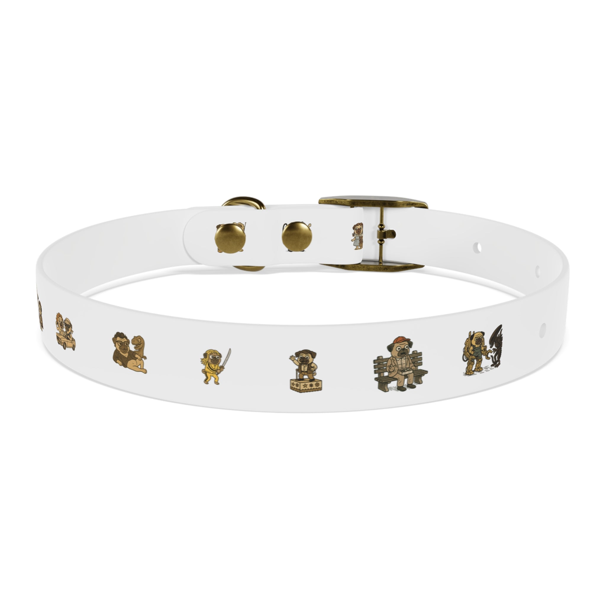 Movie Pugs Dog Collar – Funny Film-Inspired Pet Accessory for Pug Lovers