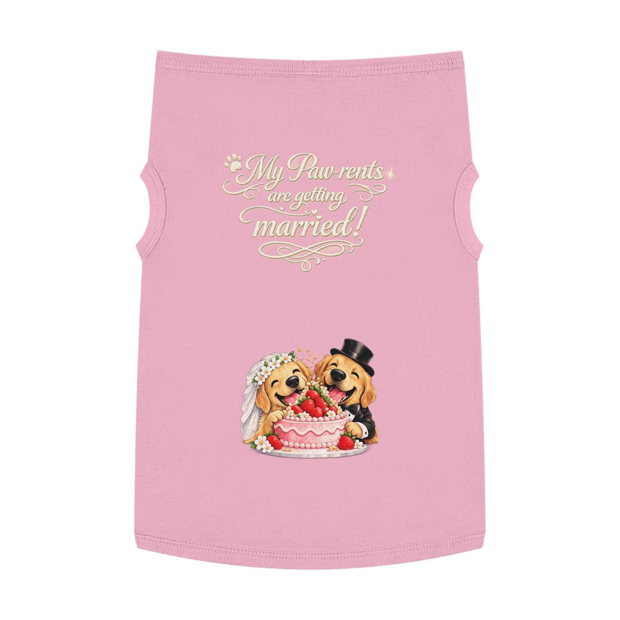 Engagement Gift for Dog Lovers -- My Pawrents Are Getting Married Dog Shirt Wedding Gift (Lab/Golden Retriever)
