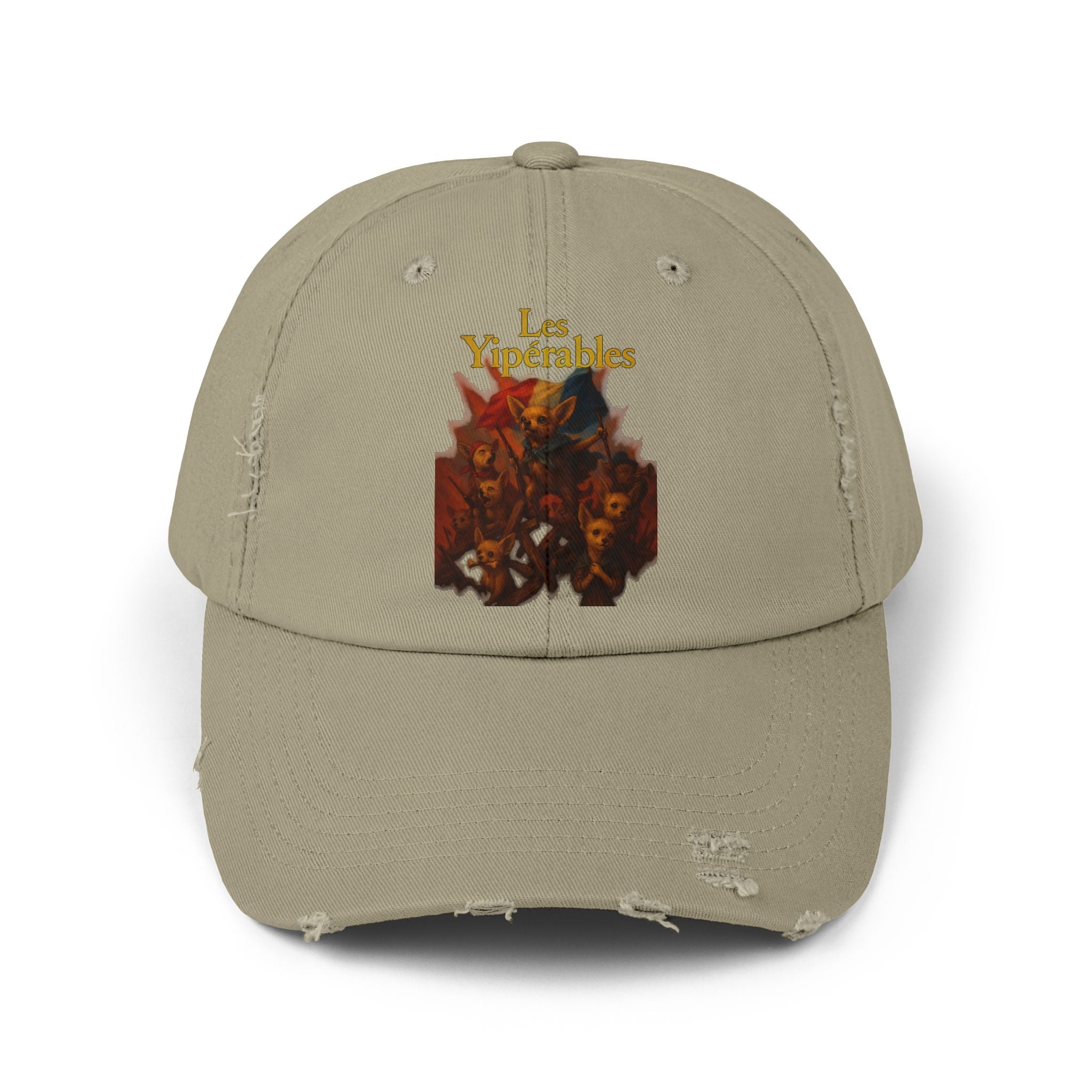 Les Yipérables -- Funny Hat for Dog and Broadway Lovers