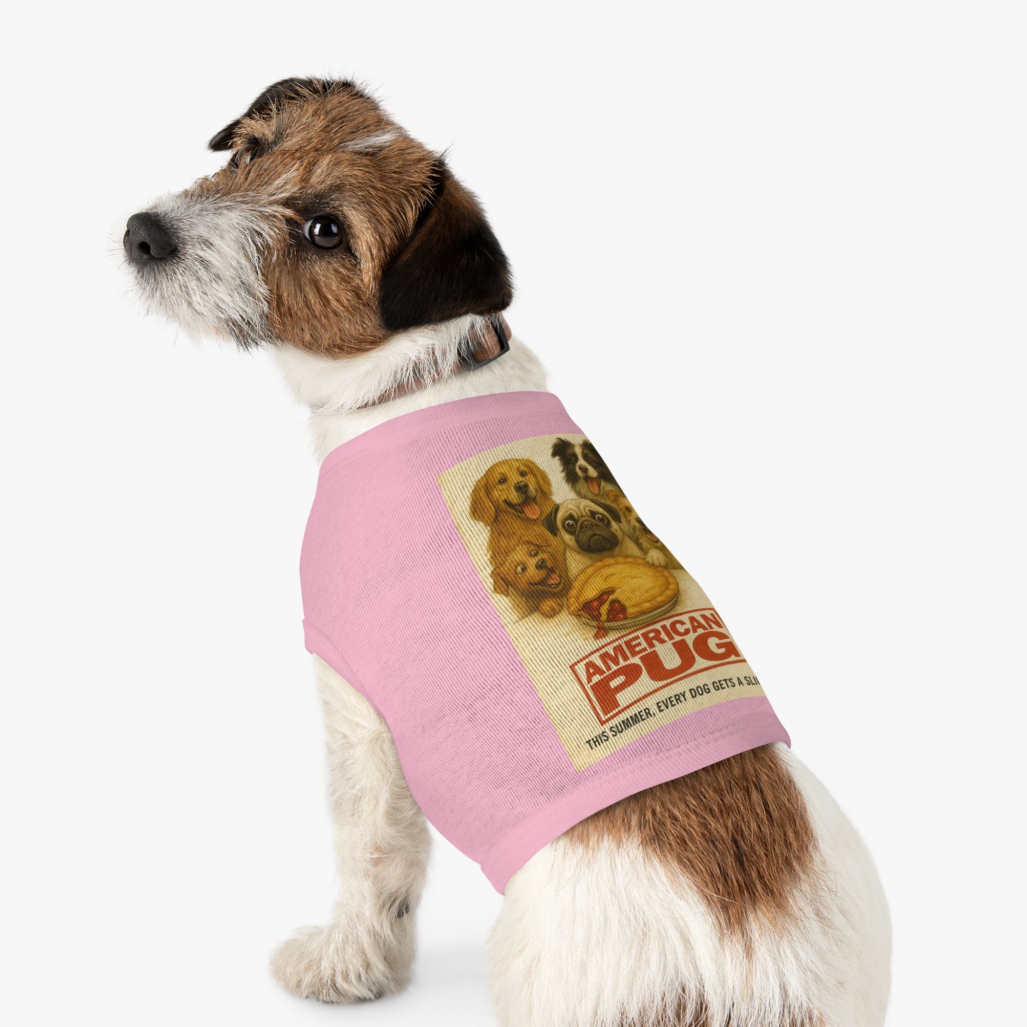 American Pug Pet Tank Top-- Funny Parody Shirt for Dog Lovers