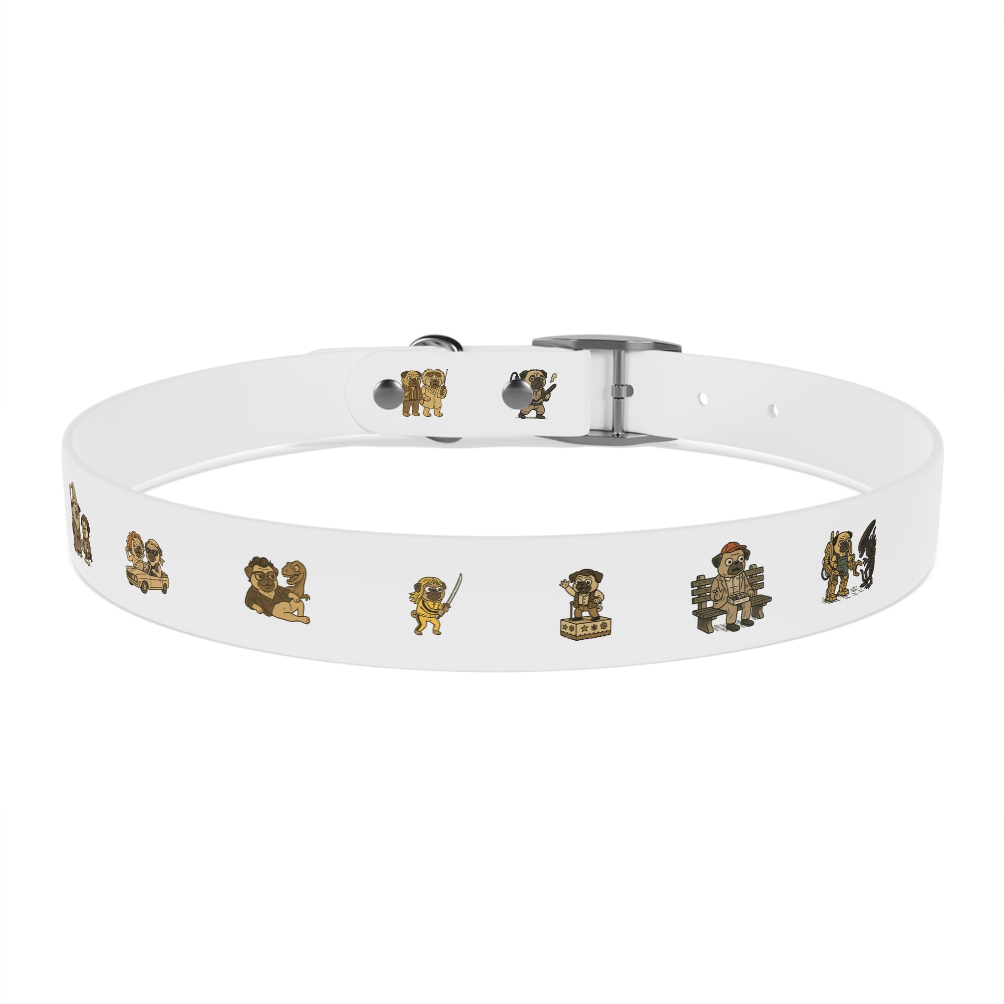 Movie Pugs Dog Collar – Funny Film-Inspired Pet Accessory for Pug Lovers