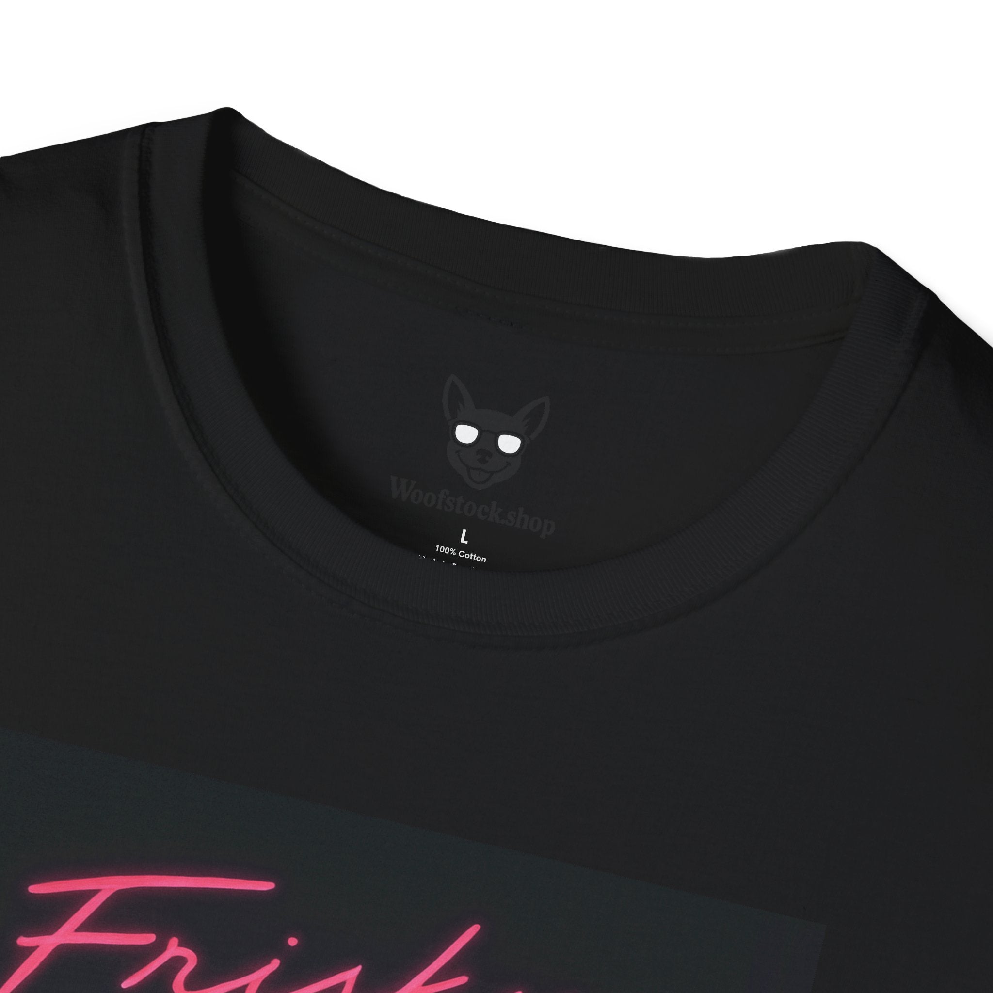 Risky Business Movie Poster Dog Parody Unisex Softstyle T-Shirt -- Funny Dog Movie Tee for Film and Dog Lovers