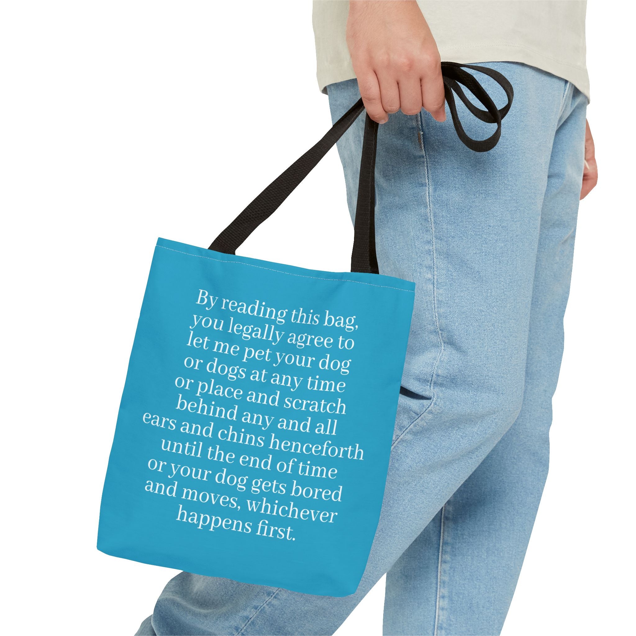 Funny Legal Dog Lover Tote Bag — Great Gift for Canine Fans and Friends