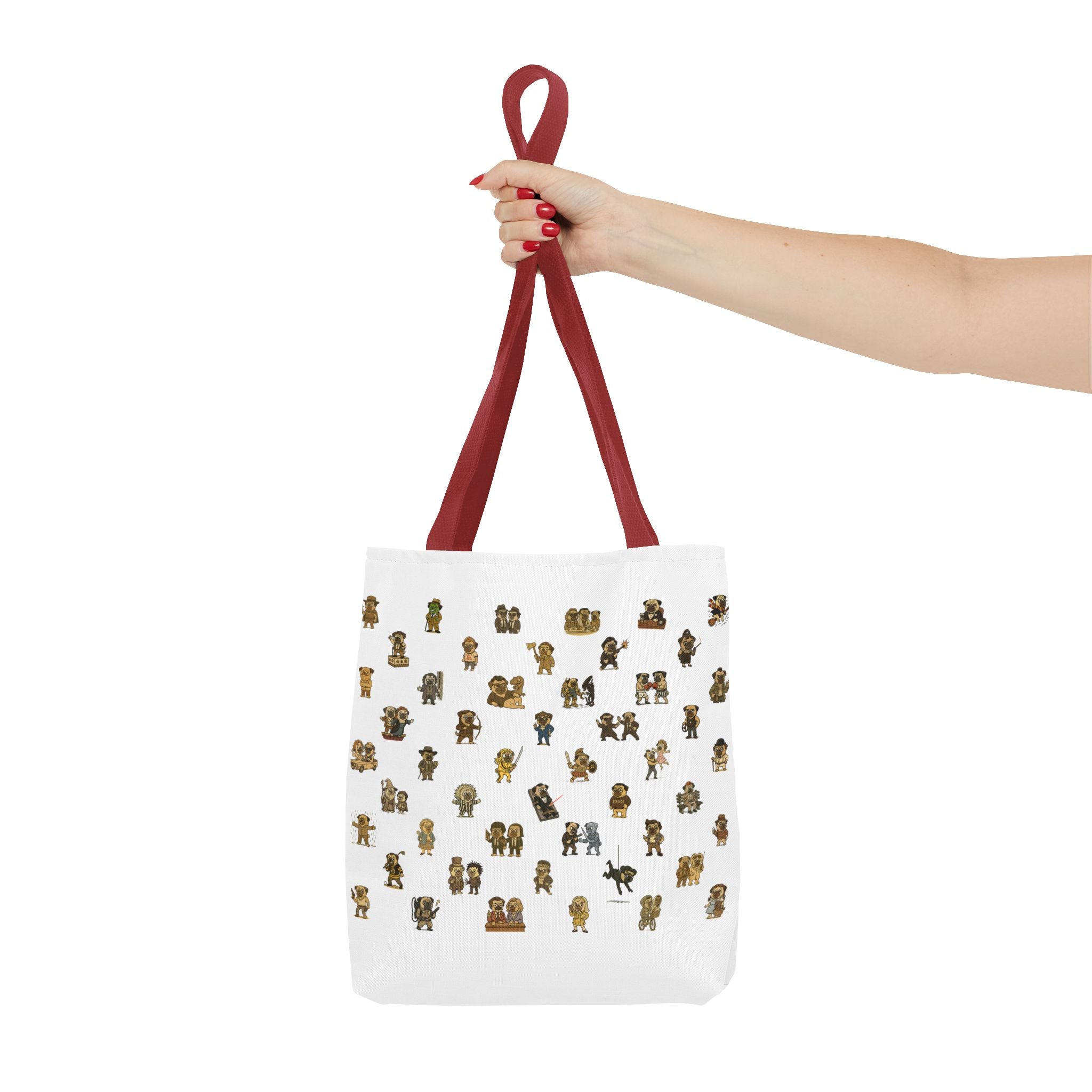 Movie Pugs Tote Bag – Hilarious Bag for Dog Lovers and Cinema Fans