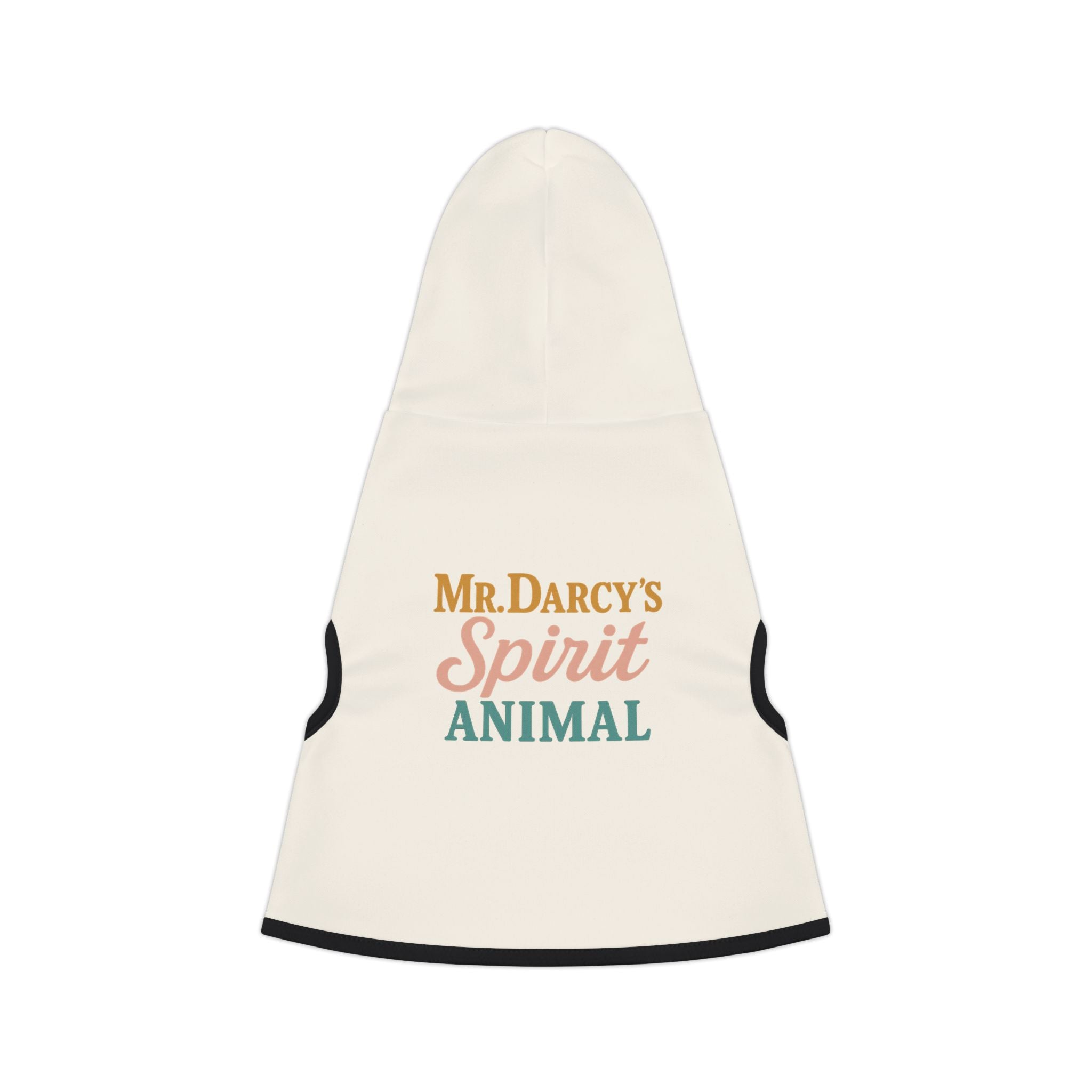 Mr. Darcy’s Spirit Animal Dog Hoodie – Funny Literary Pet Sweatshirt for Dramatic Romantic Pups