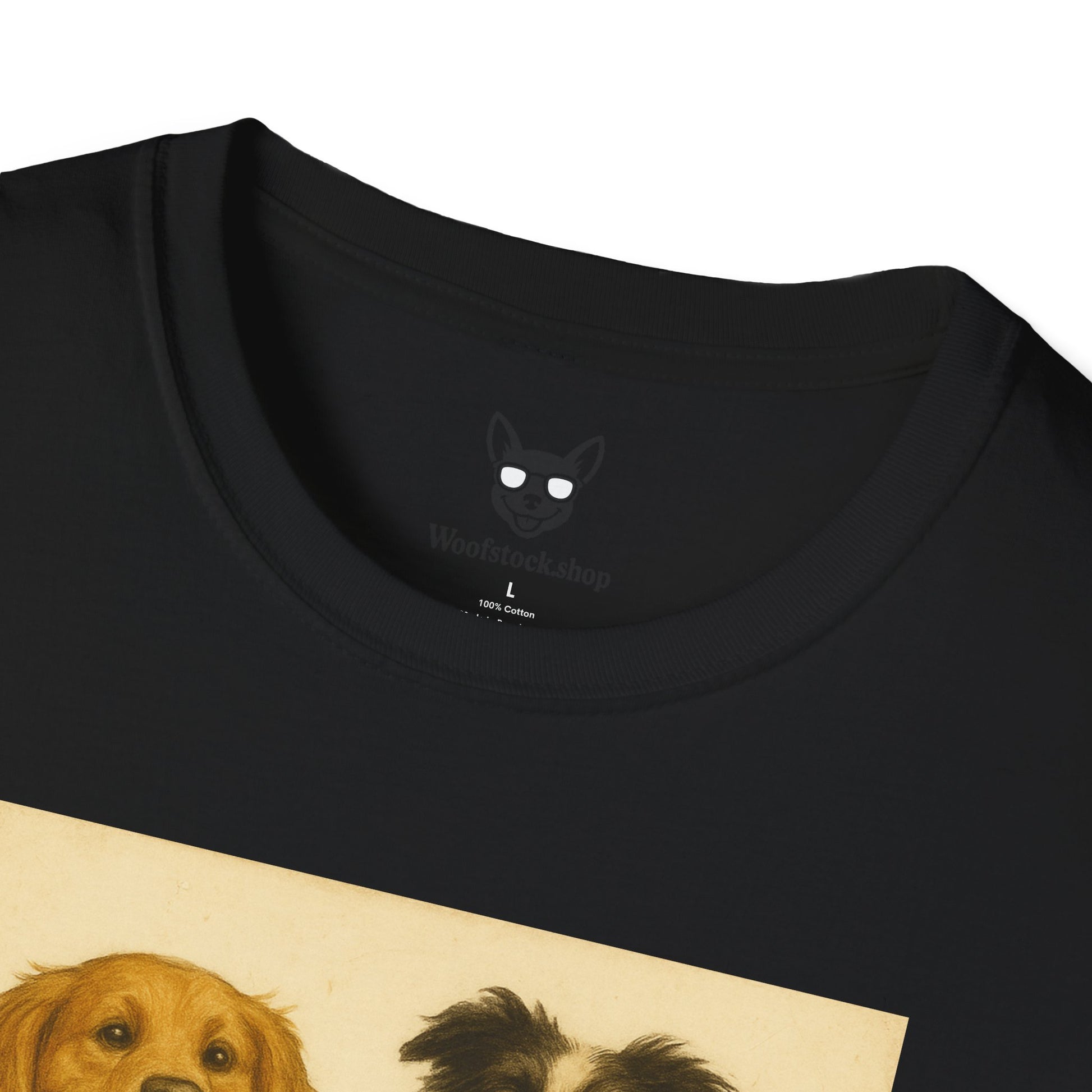 American Pie Movie Poster Dog Parody Unisex Softstyle T-Shirt -- Funny Dog Movie Tee for Film and Dog Lovers