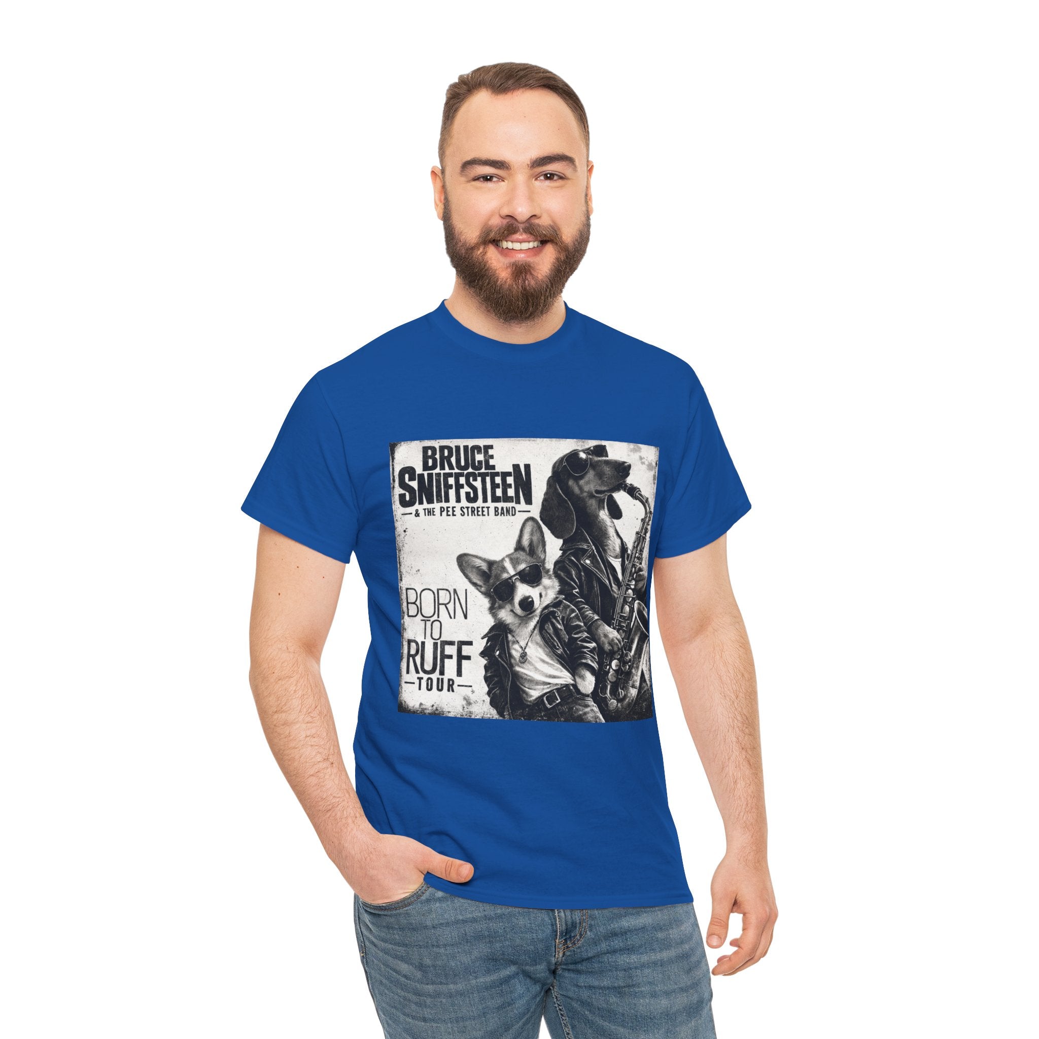 Bruce Sniffsteen & the Pee Street Band Shirt -- Funny Bruce Springsteen 2026 Tour Shirt Parody