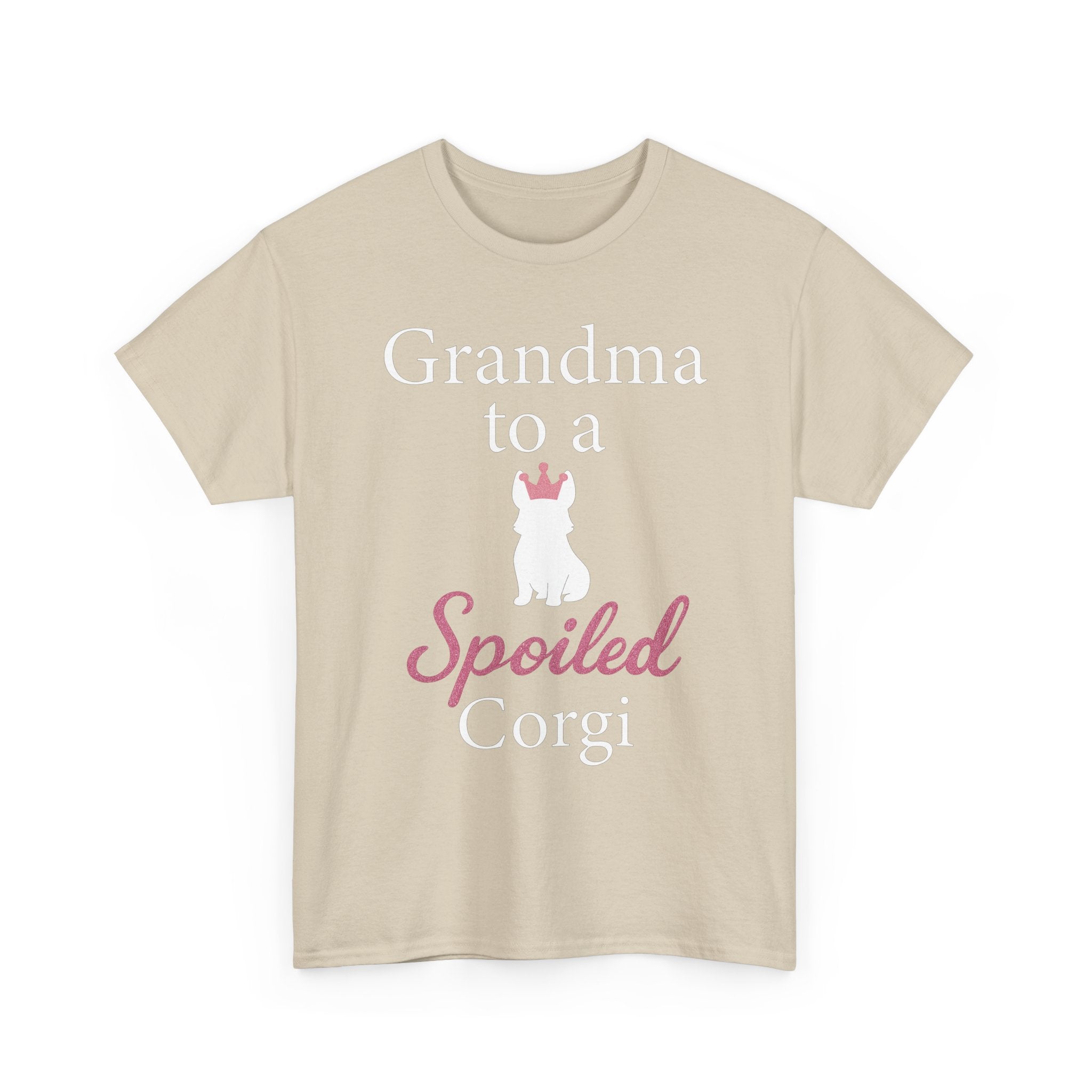 Grandma to a Spoiled Corgi T-Shirt — Funny Shirt for Dog Lovers
