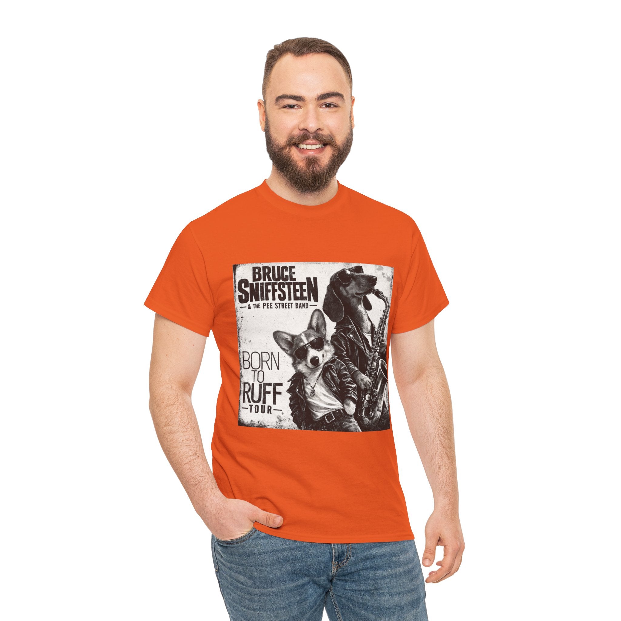 Bruce Sniffsteen & the Pee Street Band Shirt -- Funny Bruce Springsteen 2026 Tour Shirt Parody