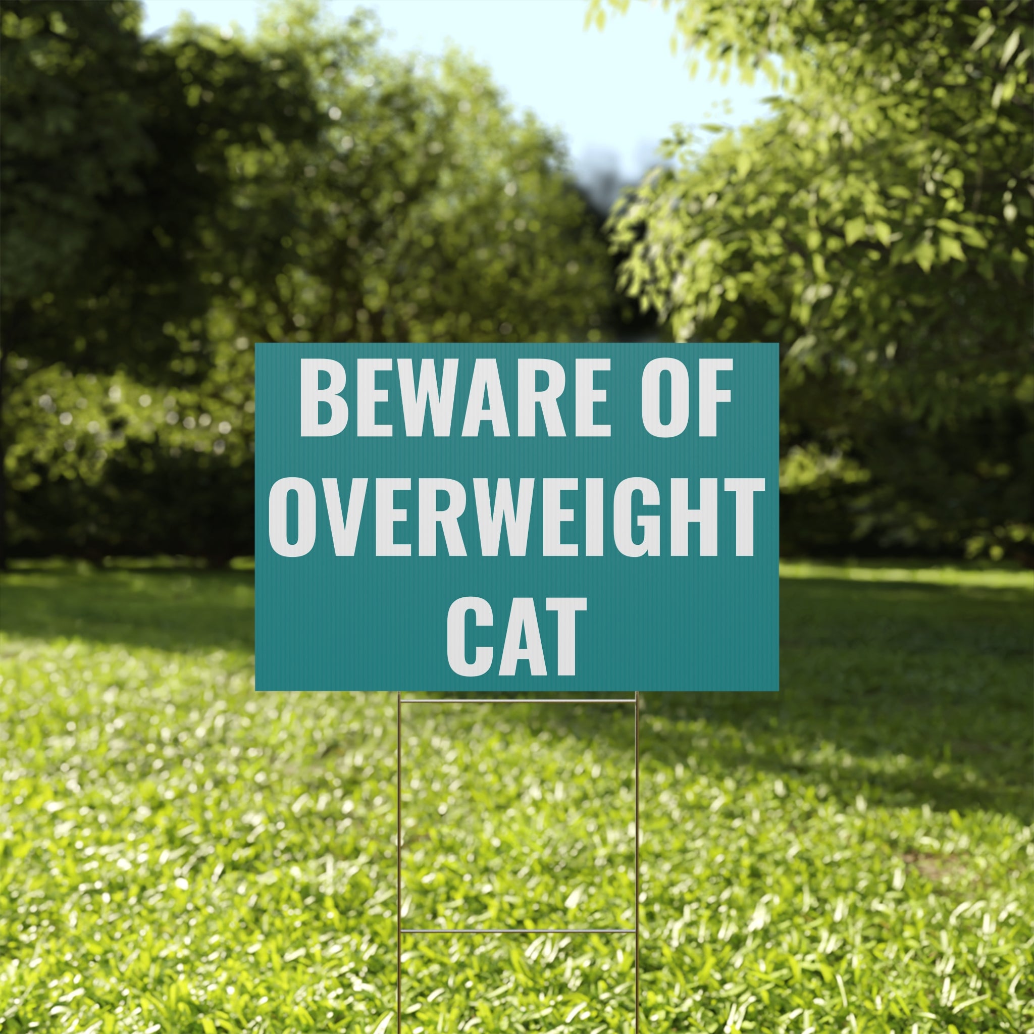 Copy of Copy of Copy of Copy of Copy of Beware of Anxious Chihuahua Yard Sign - Funny Dog Warning Plastic Lawn Sign