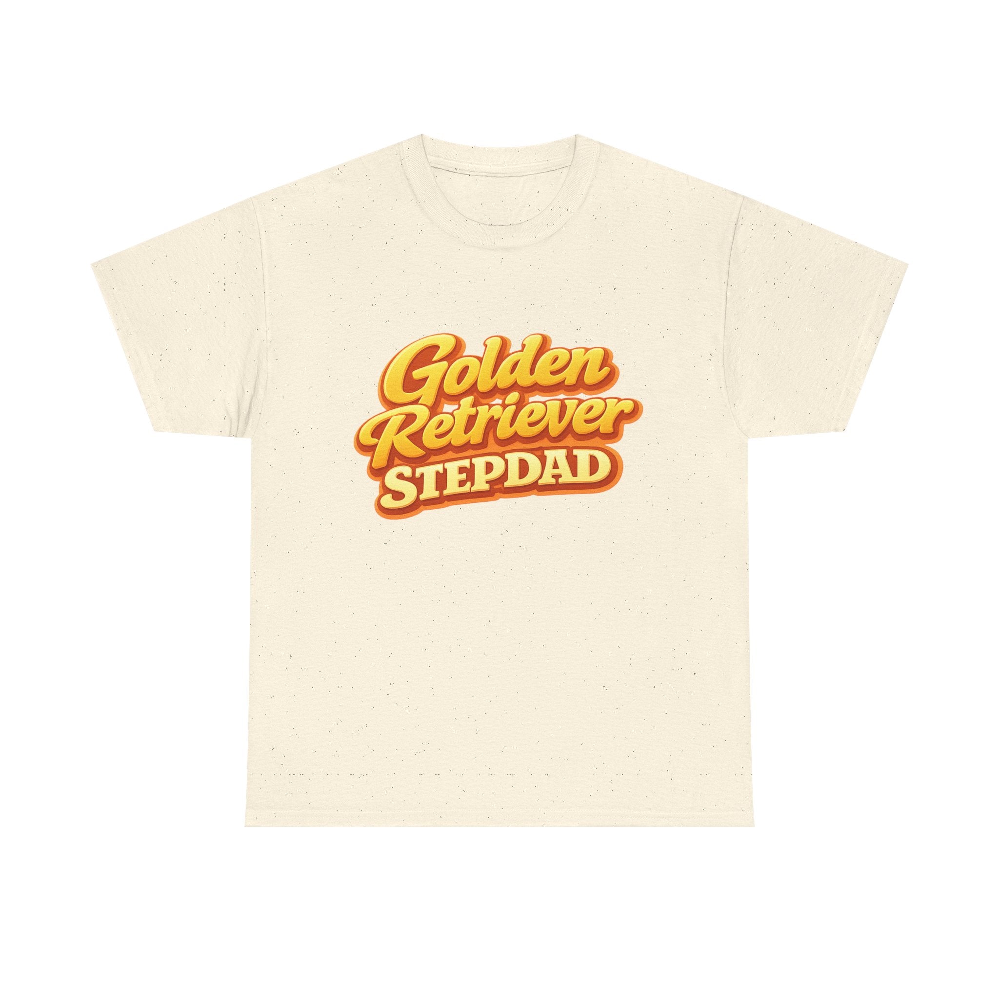 Golden Retriever Stepdad T-Shirt — Funny Shirt for Dog Lovers