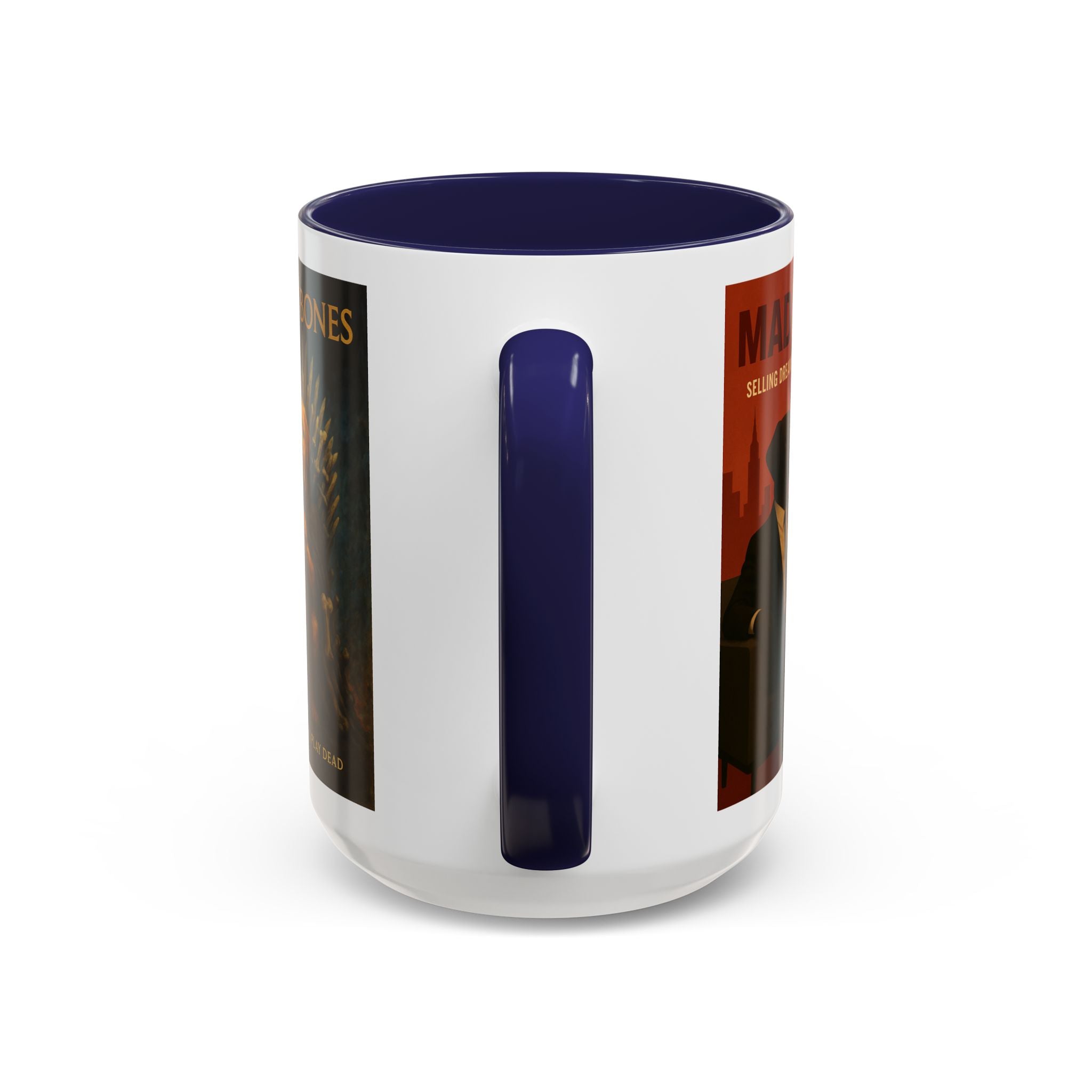 Golden TV Classics Dog Parody Coffee Mug – Mad Men, The Wire & Game of Thrones