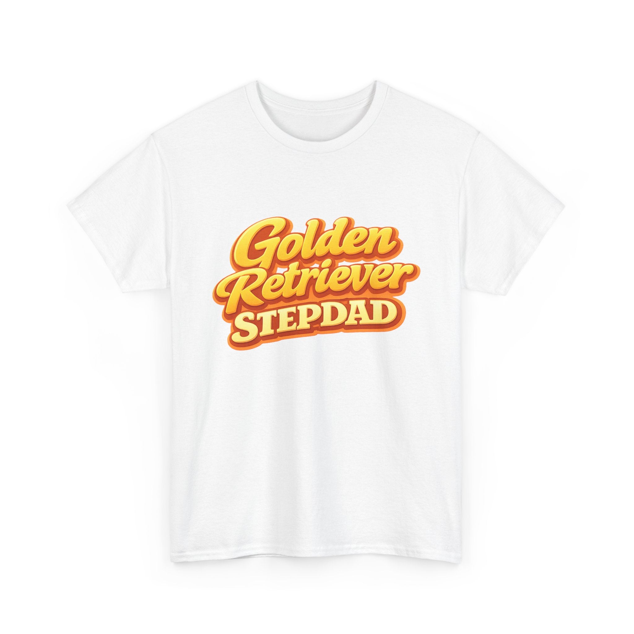 Golden Retriever Stepdad T-Shirt — Funny Shirt for Dog Lovers