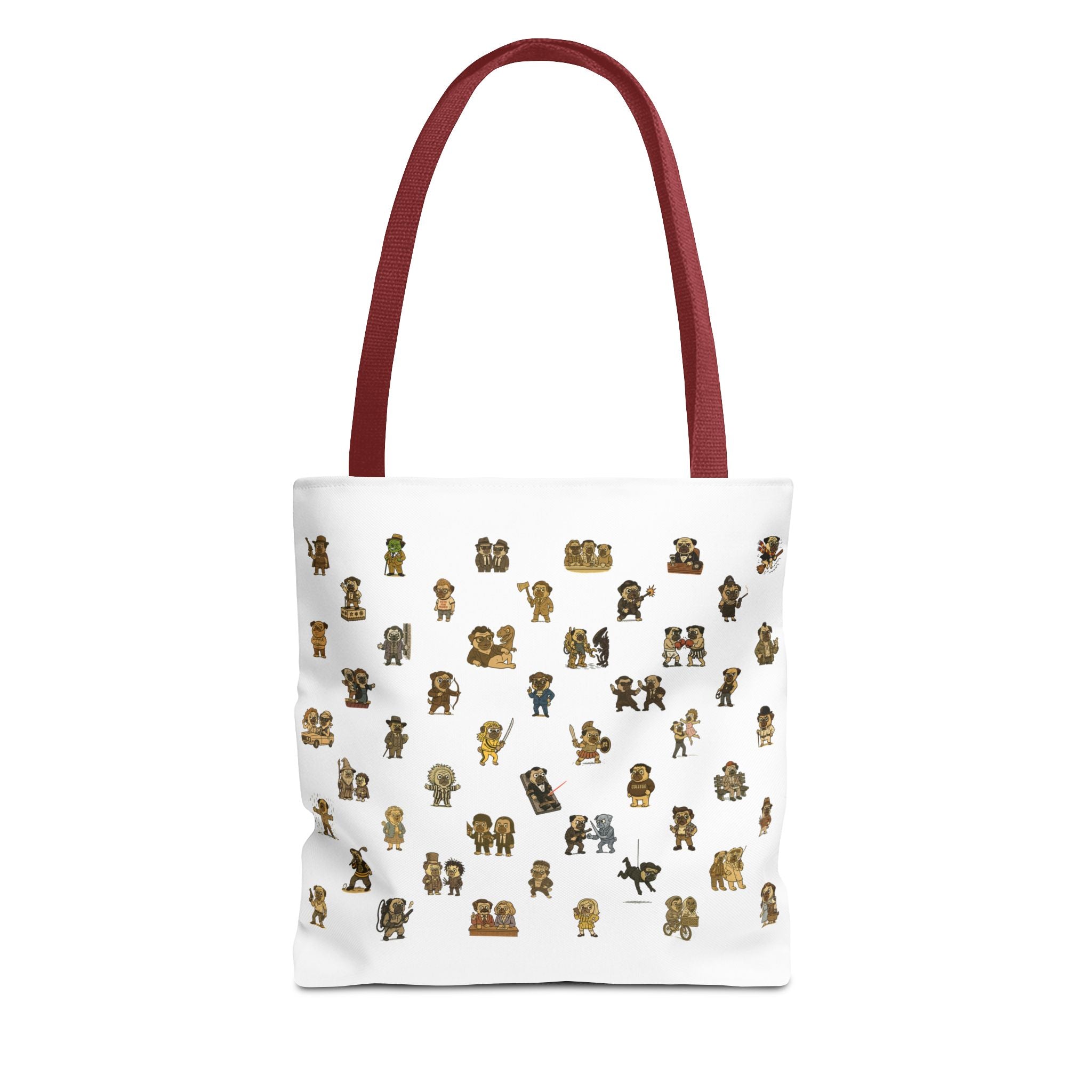 Movie Pugs Tote Bag – Hilarious Bag for Dog Lovers and Cinema Fans