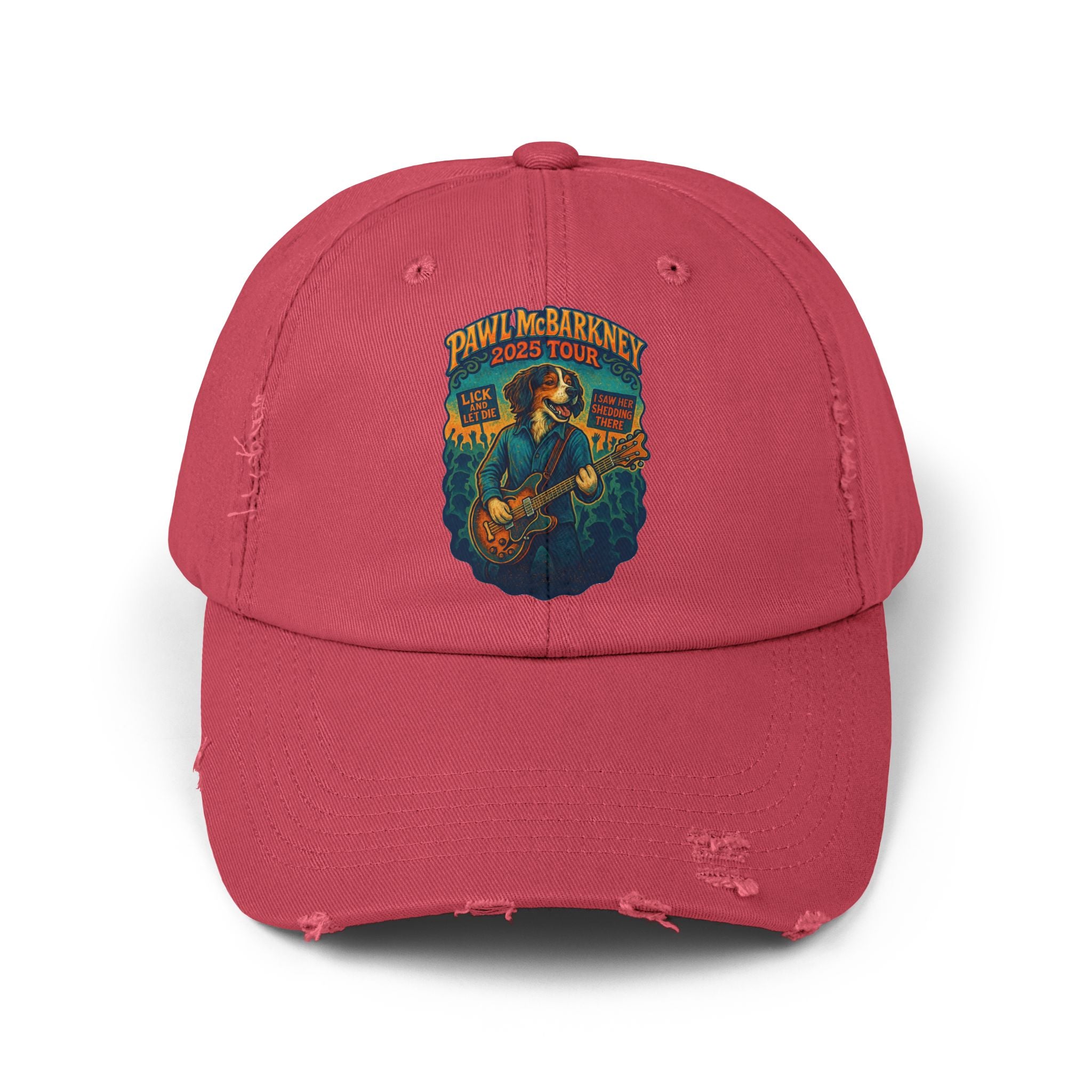 Pawl McBarkney Tour Hat -- Paul McCartney 2025 Tour Merchandise Dog Parody Hat
