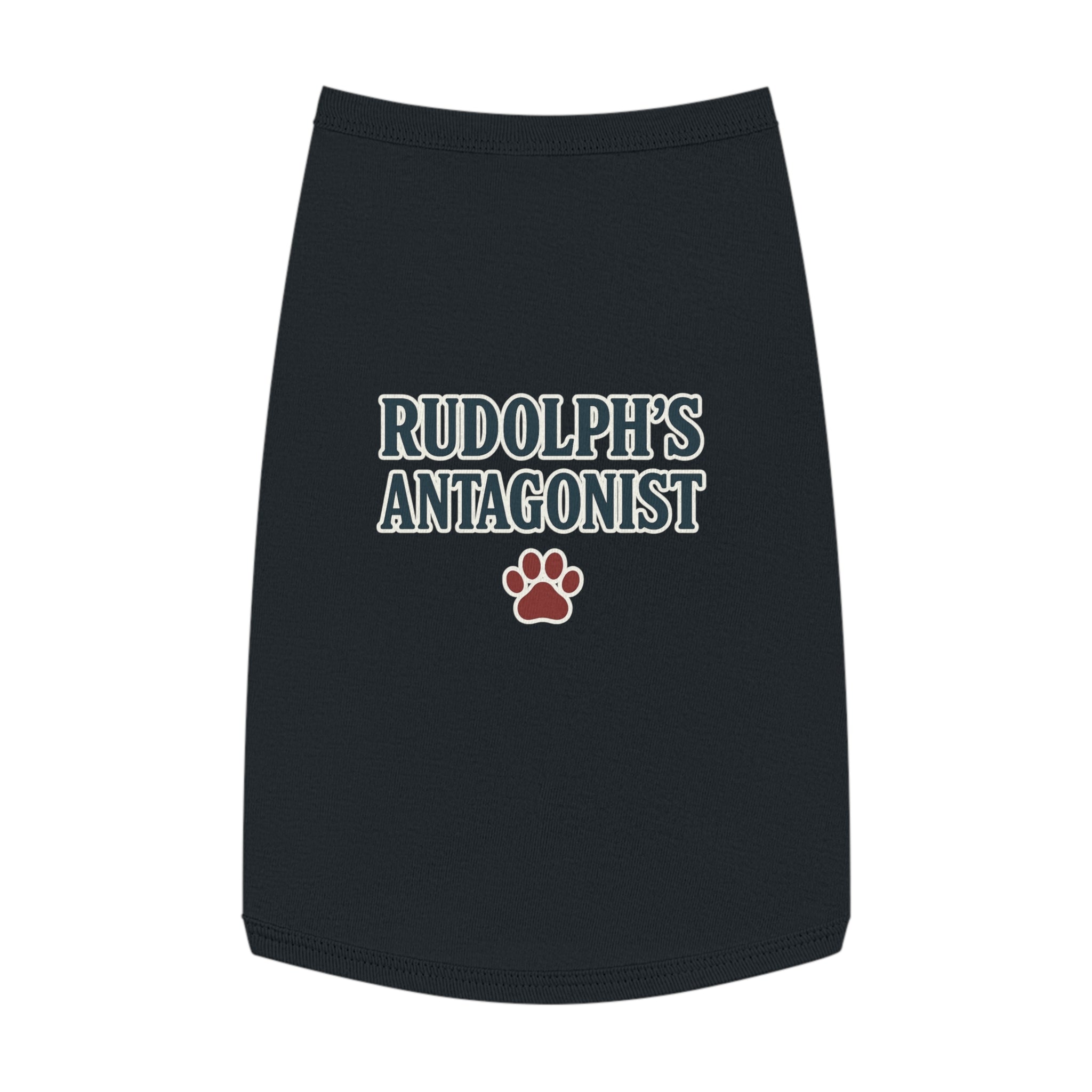 Rudolph's Antagonist Dog Tank Top -- Funny Christmas Apparel for Dogs
