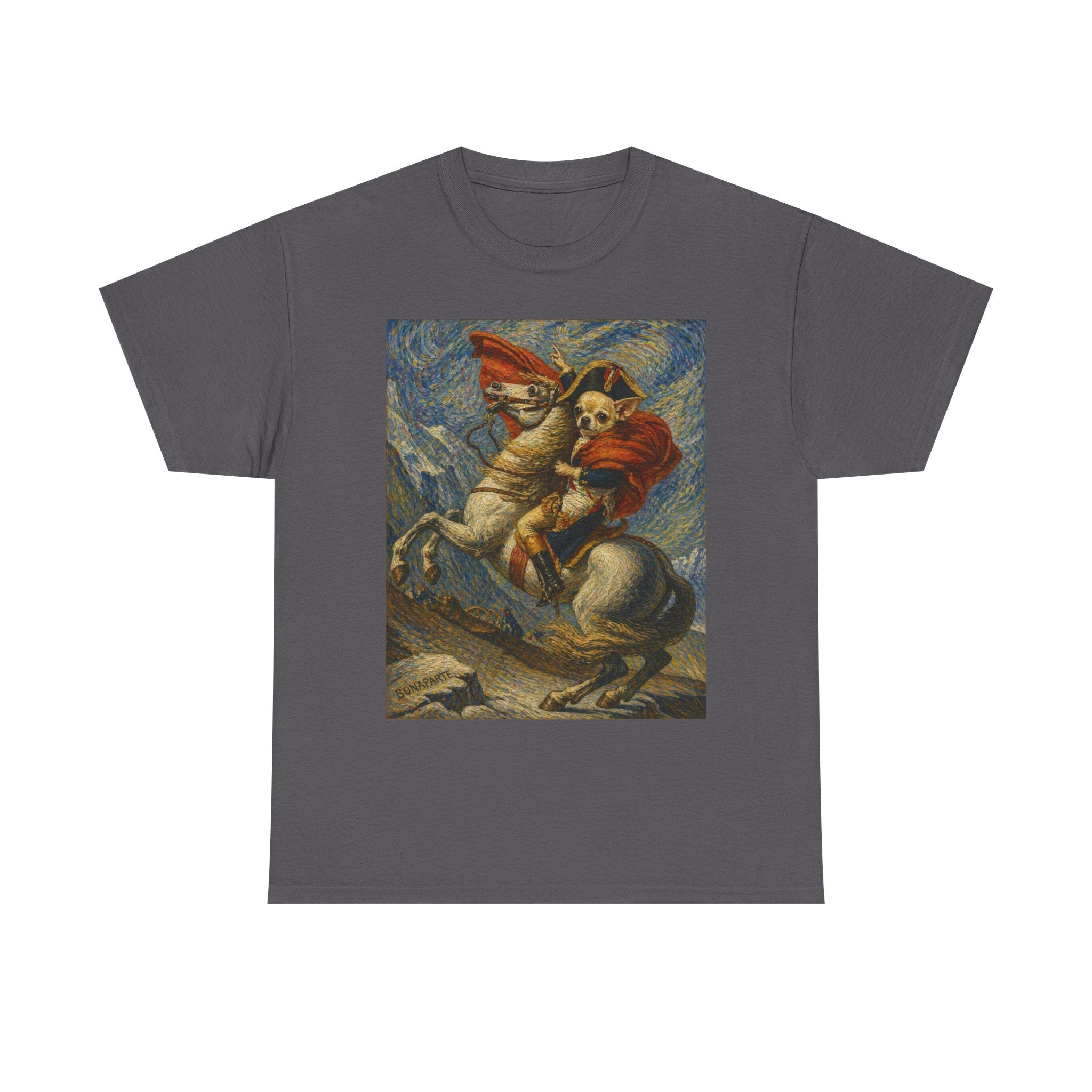 Na-pawlean Crosses the Alps -- Funny Shirt for Dog and Art Lovers