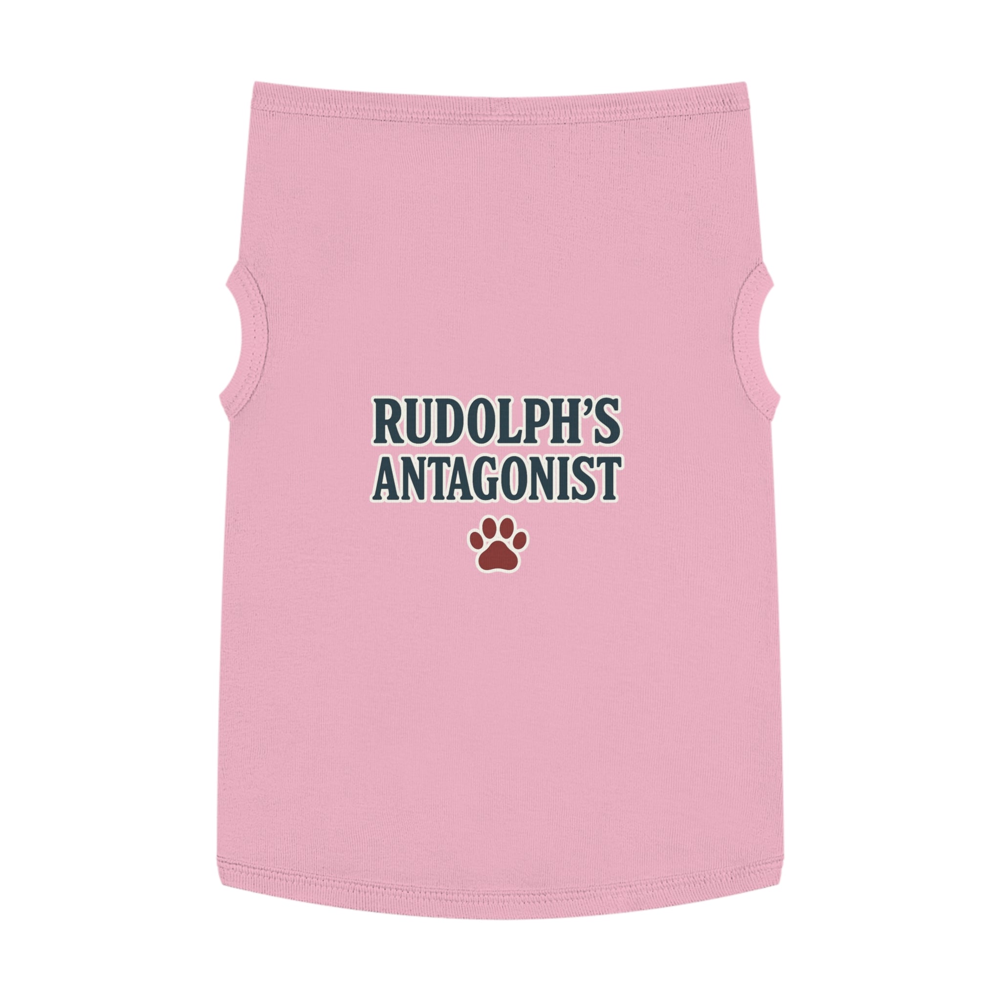 Rudolph's Antagonist Dog Tank Top -- Funny Christmas Apparel for Dogs
