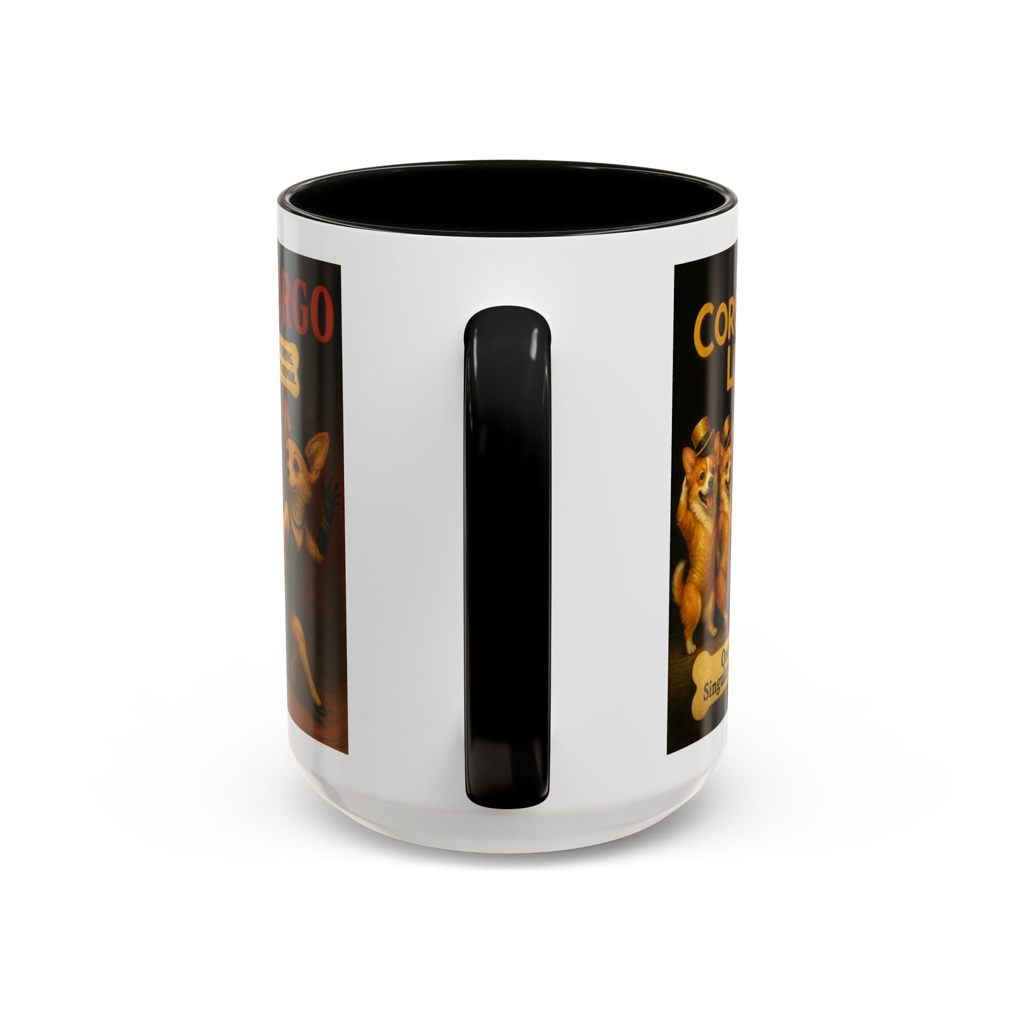 Broadway Dog Parody Mug – Funny Chicago, Fiddler & A Chorus Line Musical Gift