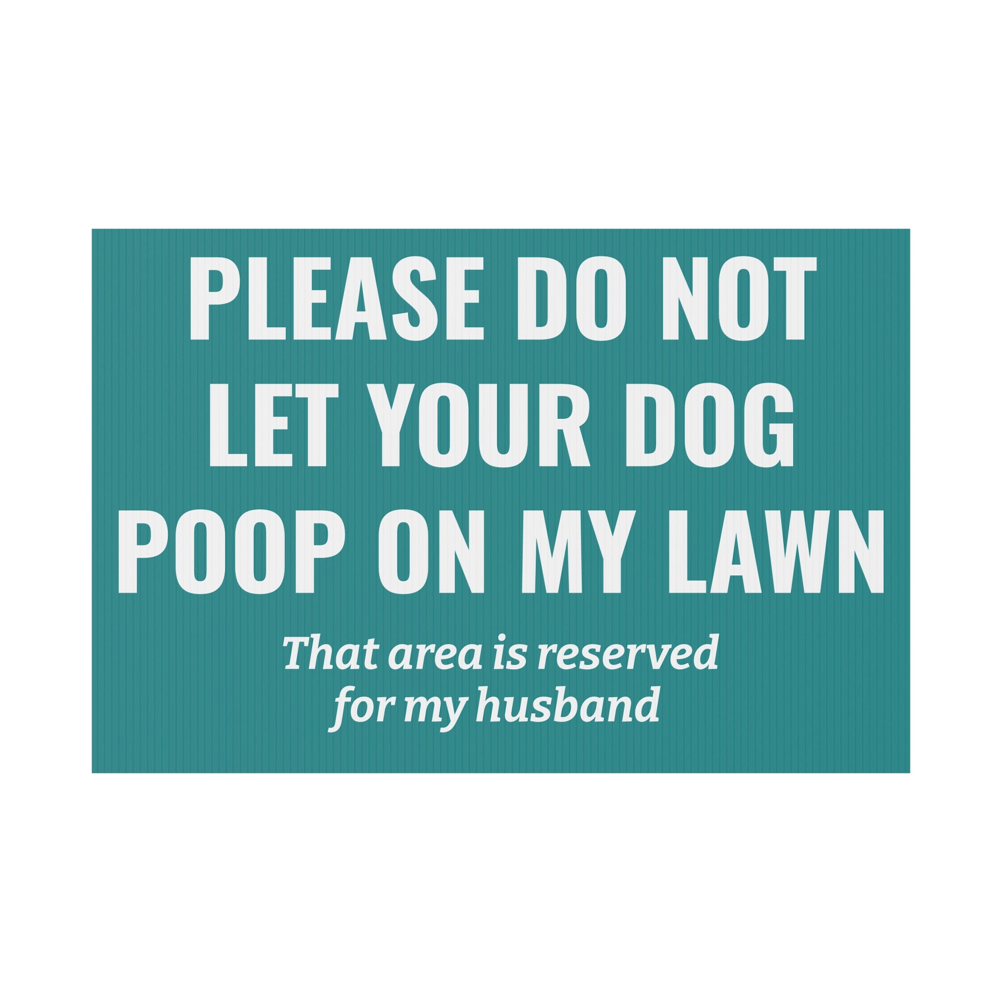 Copy of Copy of Copy of Copy of Copy of Copy of Beware of Anxious Chihuahua Yard Sign - Funny Dog Warning Plastic Lawn Sign